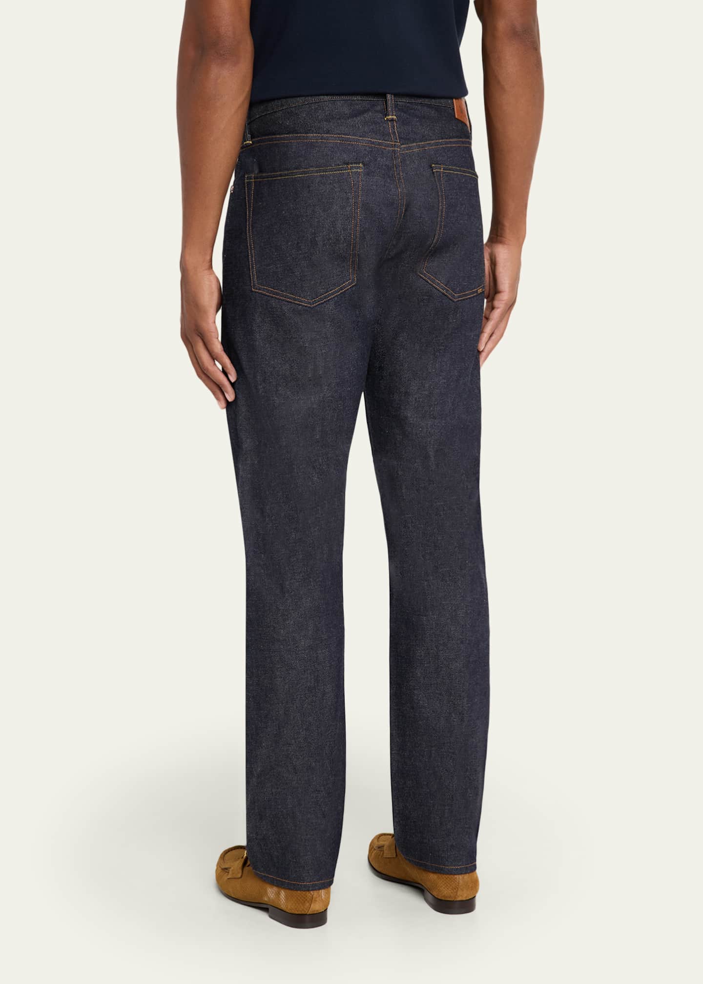 The Seven Continents Men's Charlie Raw Denim Slim-Fit Jeans Image 3 of 5
