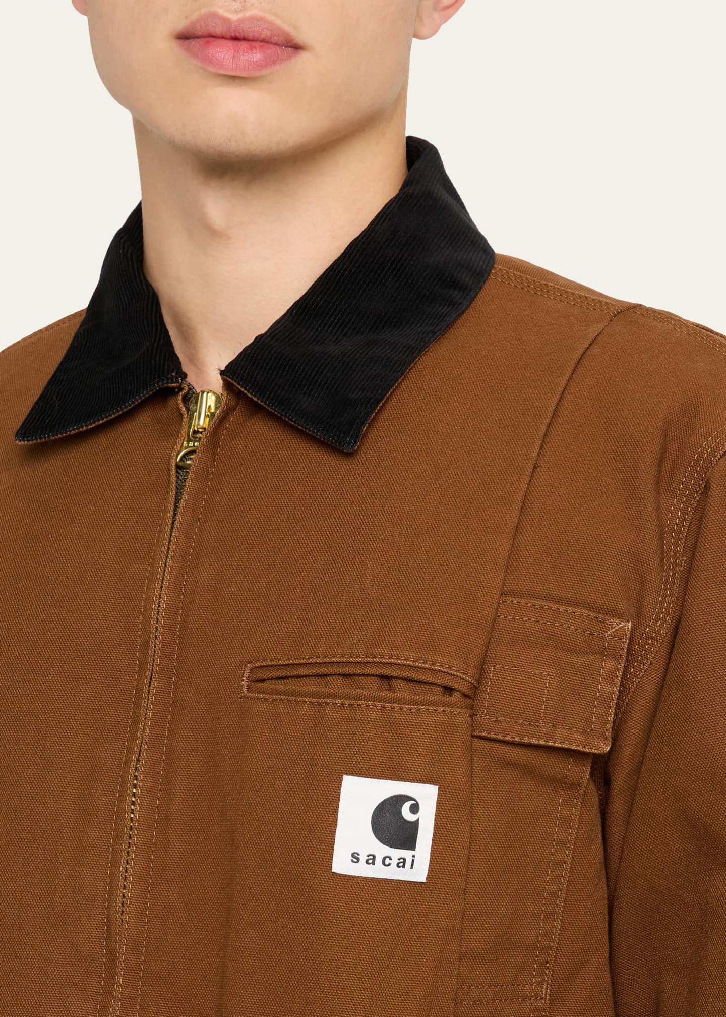 sacai x Carhartt WIP Duck Jacket サイズ2 SACAI WIP Duck Jacket by Sacai x Carhartt GREEN | Base Blu