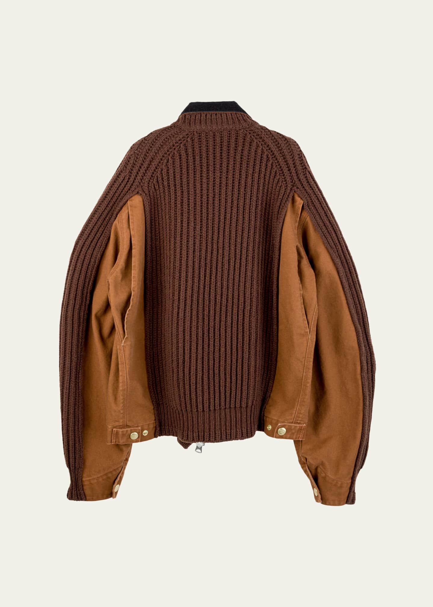 ジャケット・アウター Carhartt sacai Wool Knit Blouson SACAI X CARHARTT WIP DUCK X WOOL KNIT BLOUSON – HIRSHLEIFERS