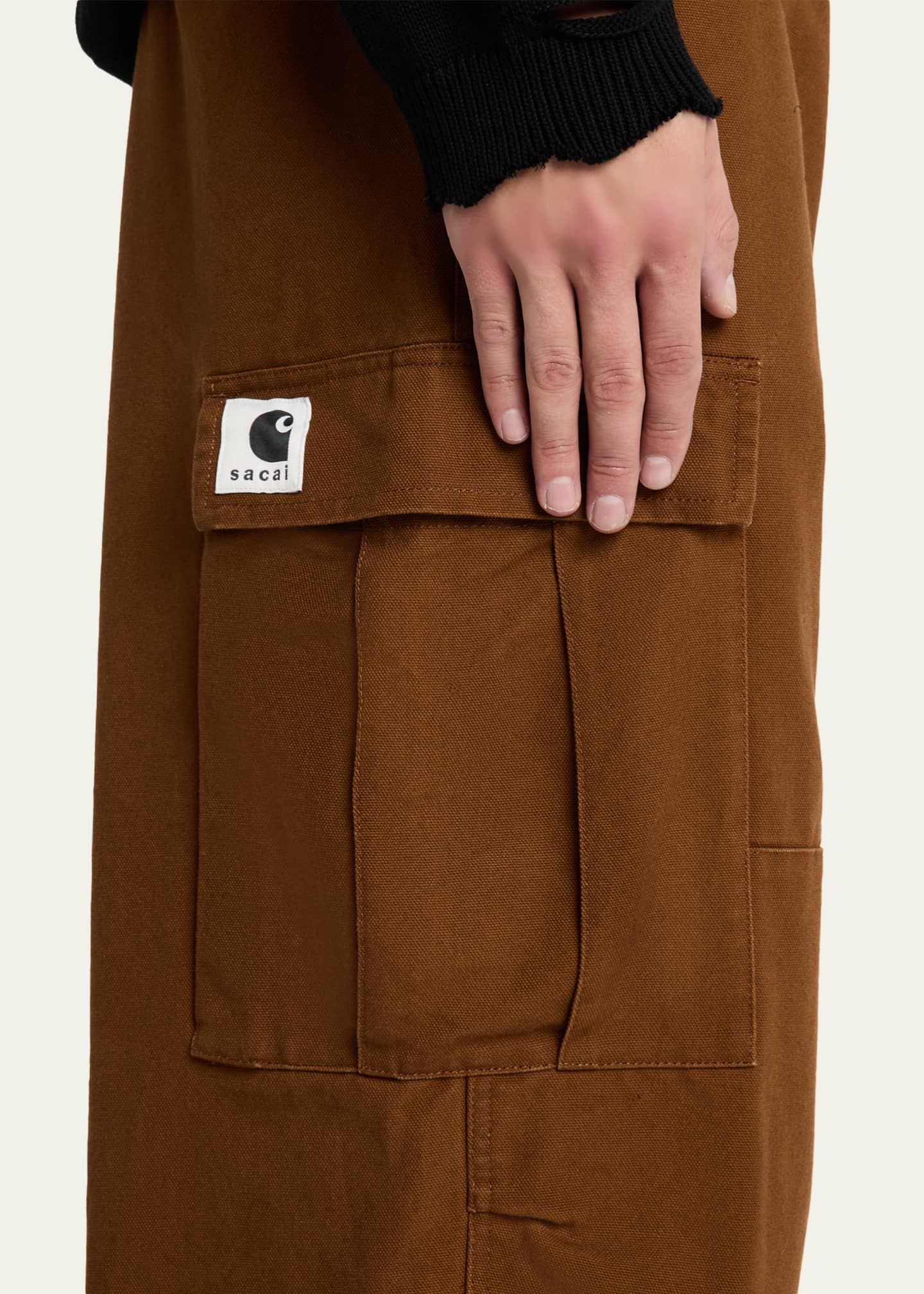 SACAI x CARHARTT WIP Men's Duck Denim Cargo Pants - Bergdorf Goodman