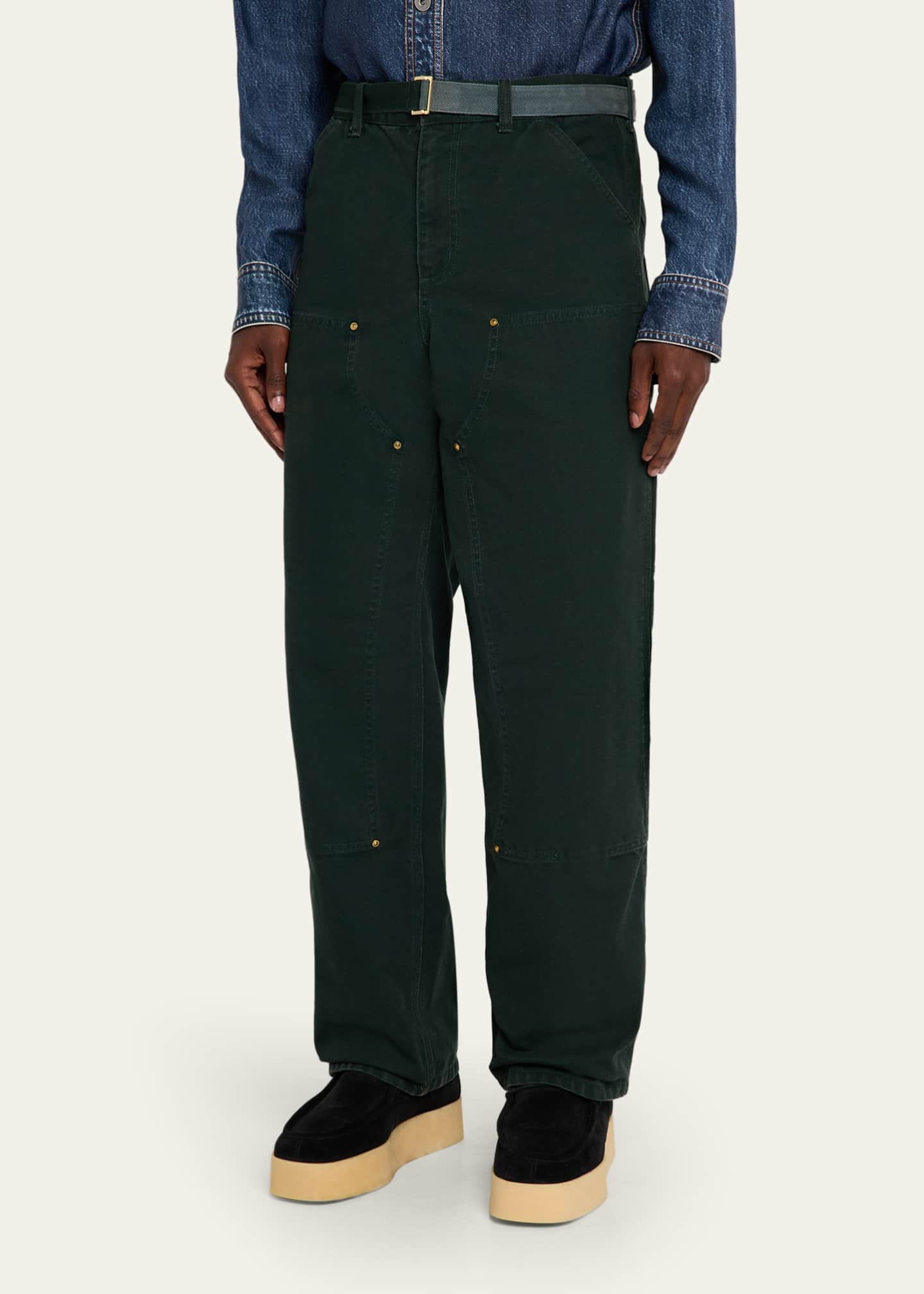 Men's Duck Denim Carpenter Pants