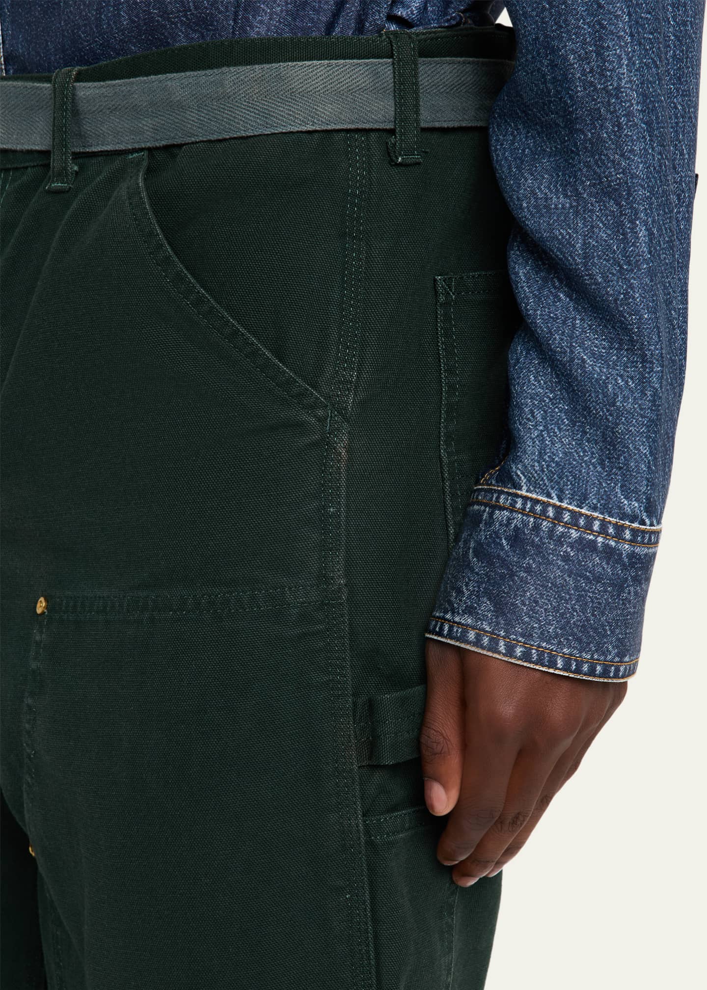 Men's Duck Denim Carpenter Pants