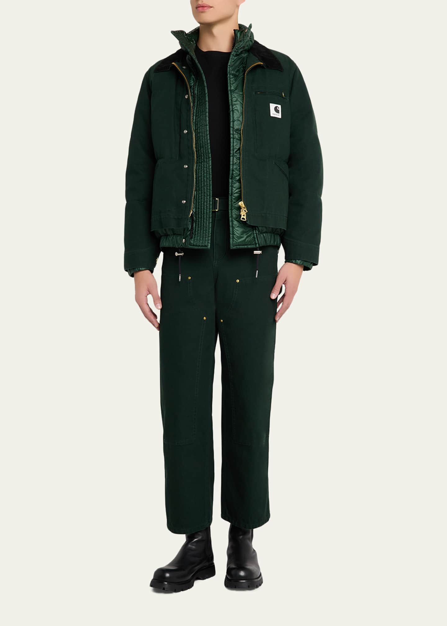 SACAI x CARHARTT WIP Men's Duck Denim Carpenter Pants - Bergdorf