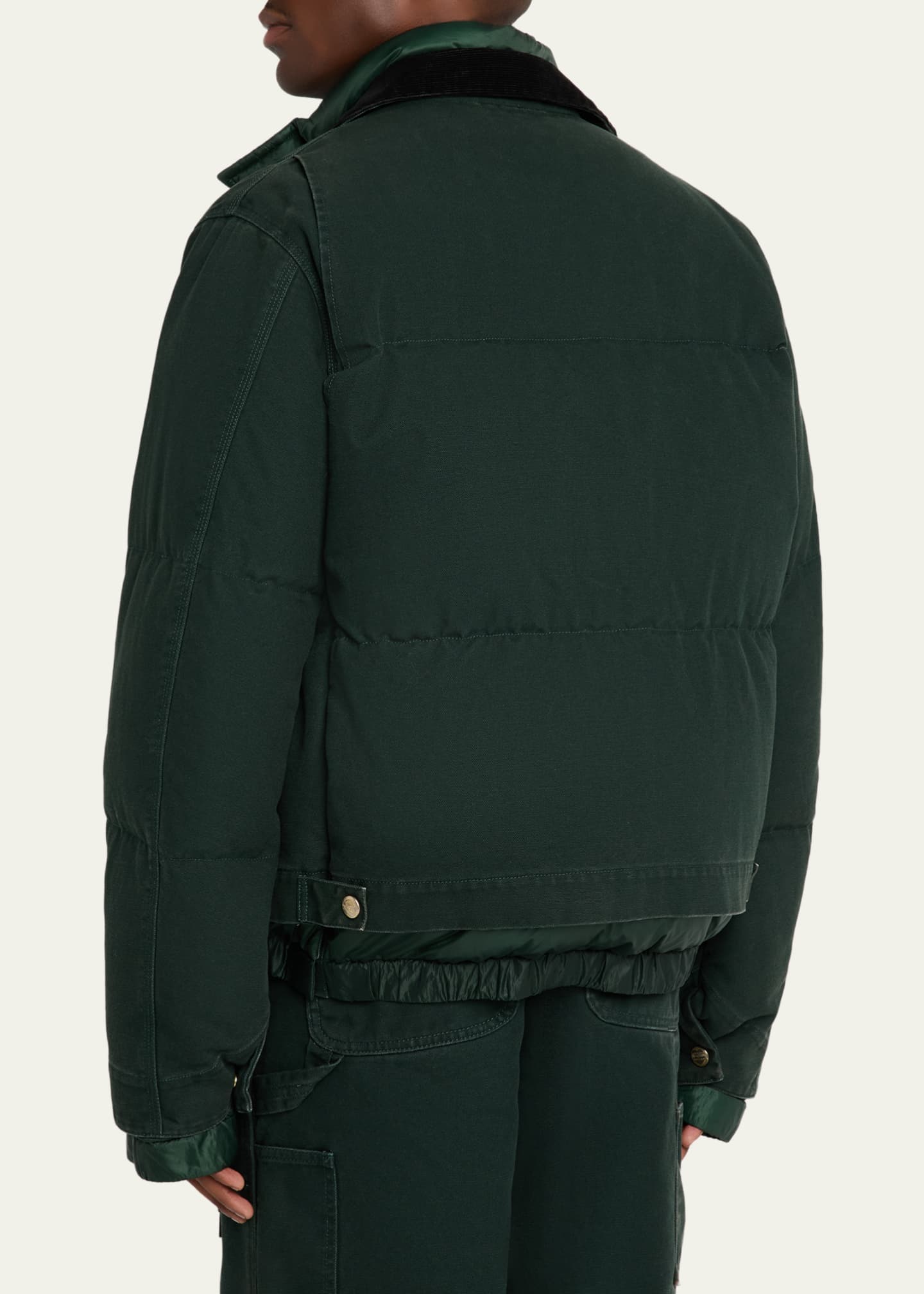 SACAI x CARHARTT WIP Men's Washed Duck Puffer Jacket