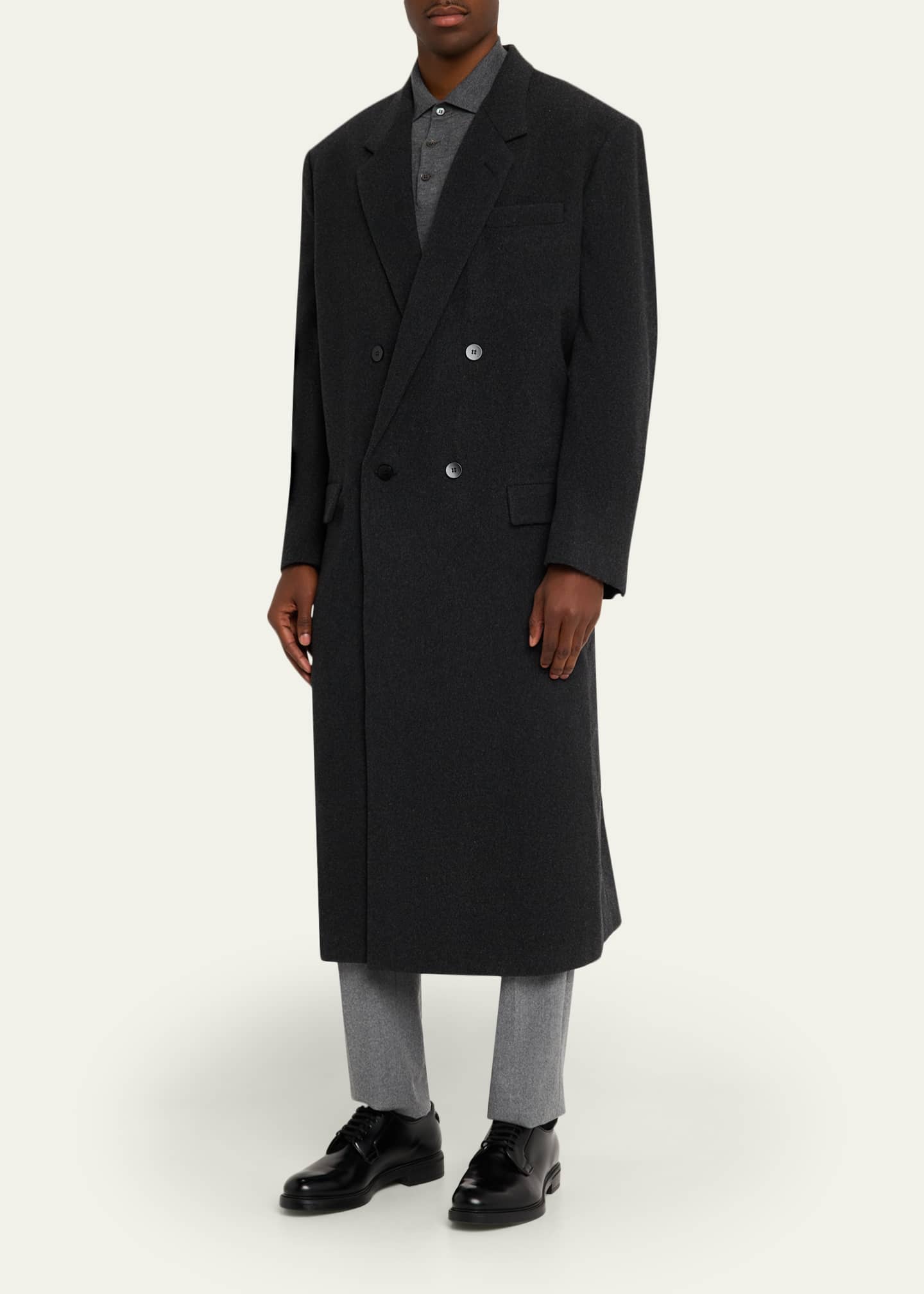 Magliano Men's Lungomare Double-Breasted Overcoat - Bergdorf Goodman