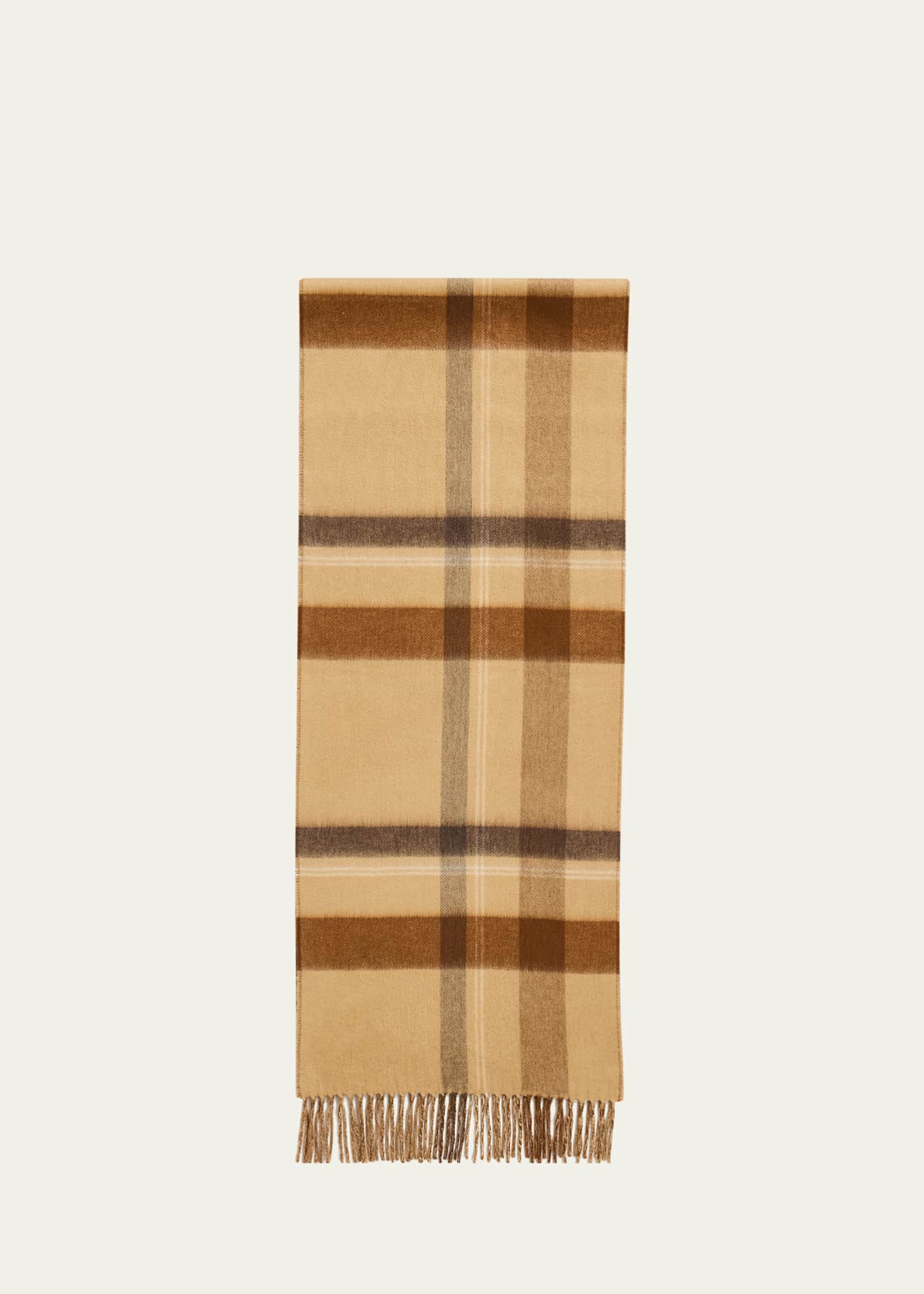 Begg x Co Men's Taransay Check Cashmere Scarf Image 1 of 4