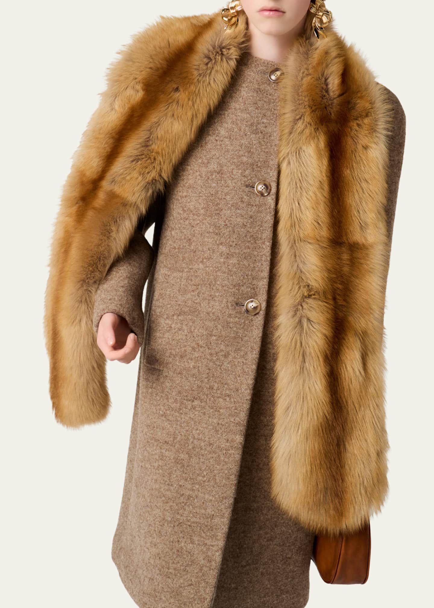 Lamb Shearling Scarf