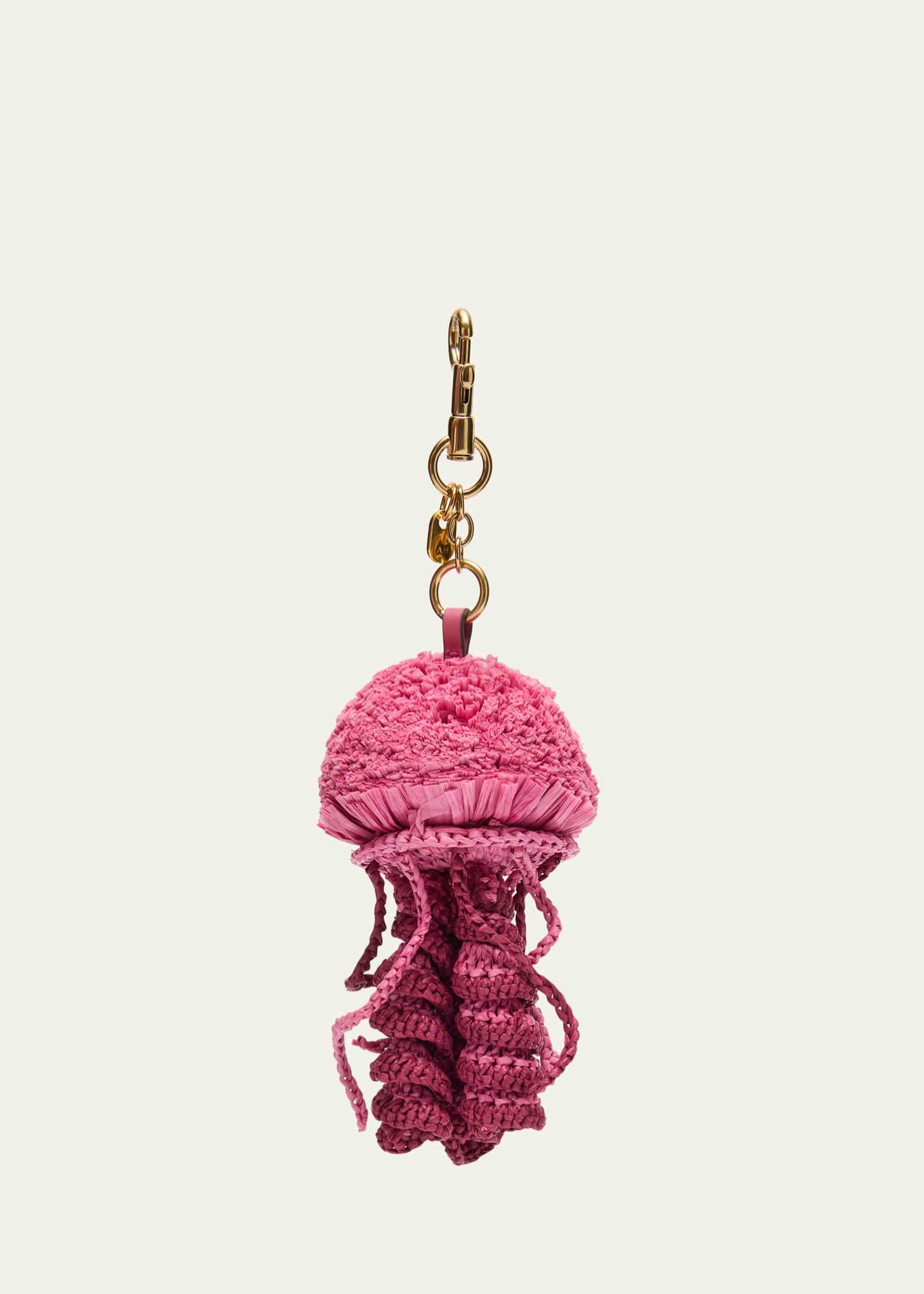 Anya Hindmarch Raffia Jellyfish Bag Charm - Bergdorf Goodman