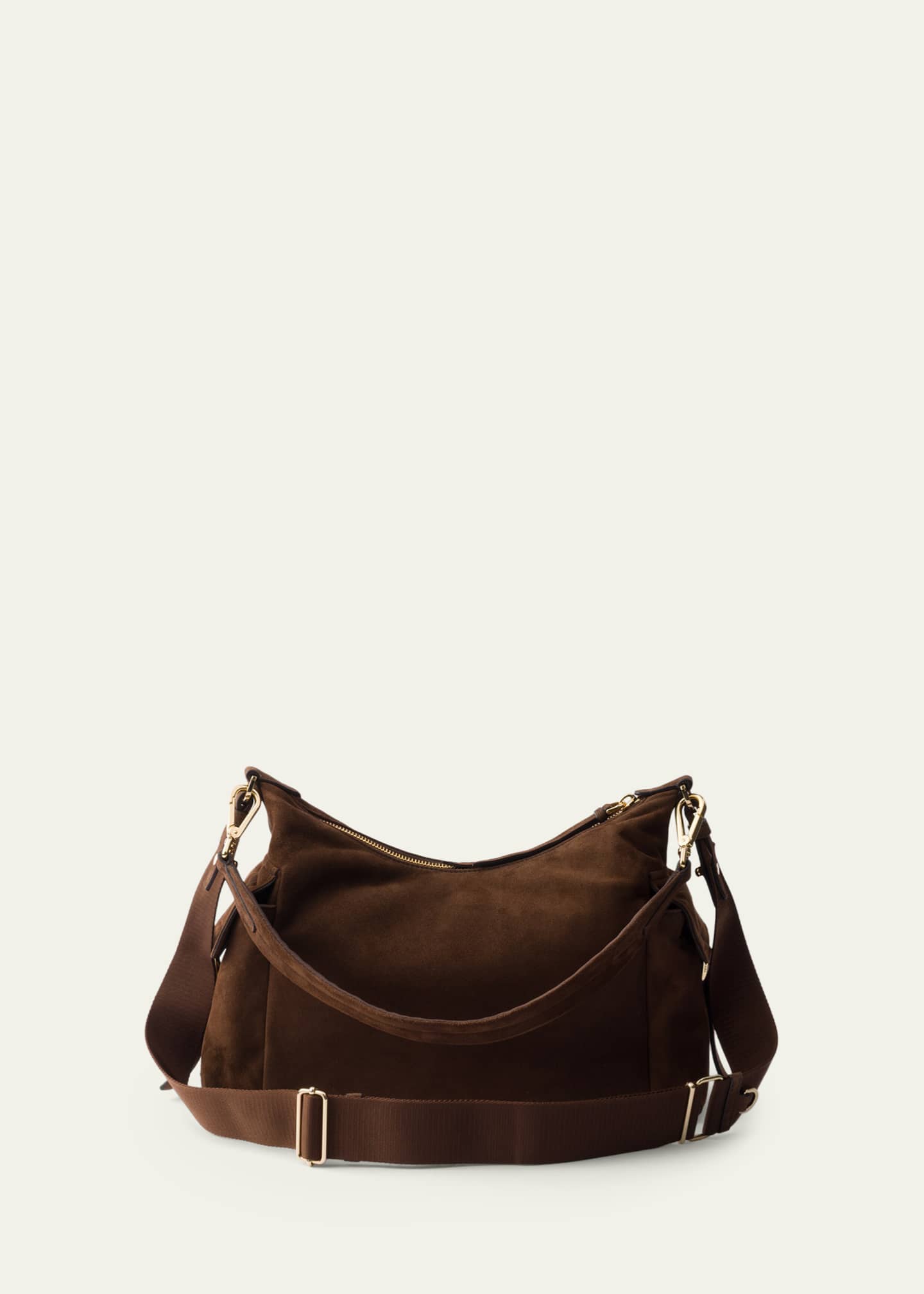Lambskin Suede Shoulder Bag