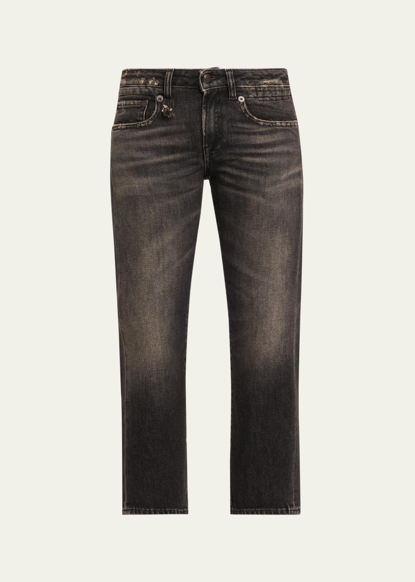 R13 Boy Straight Ankle Jeans - Bergdorf Goodman