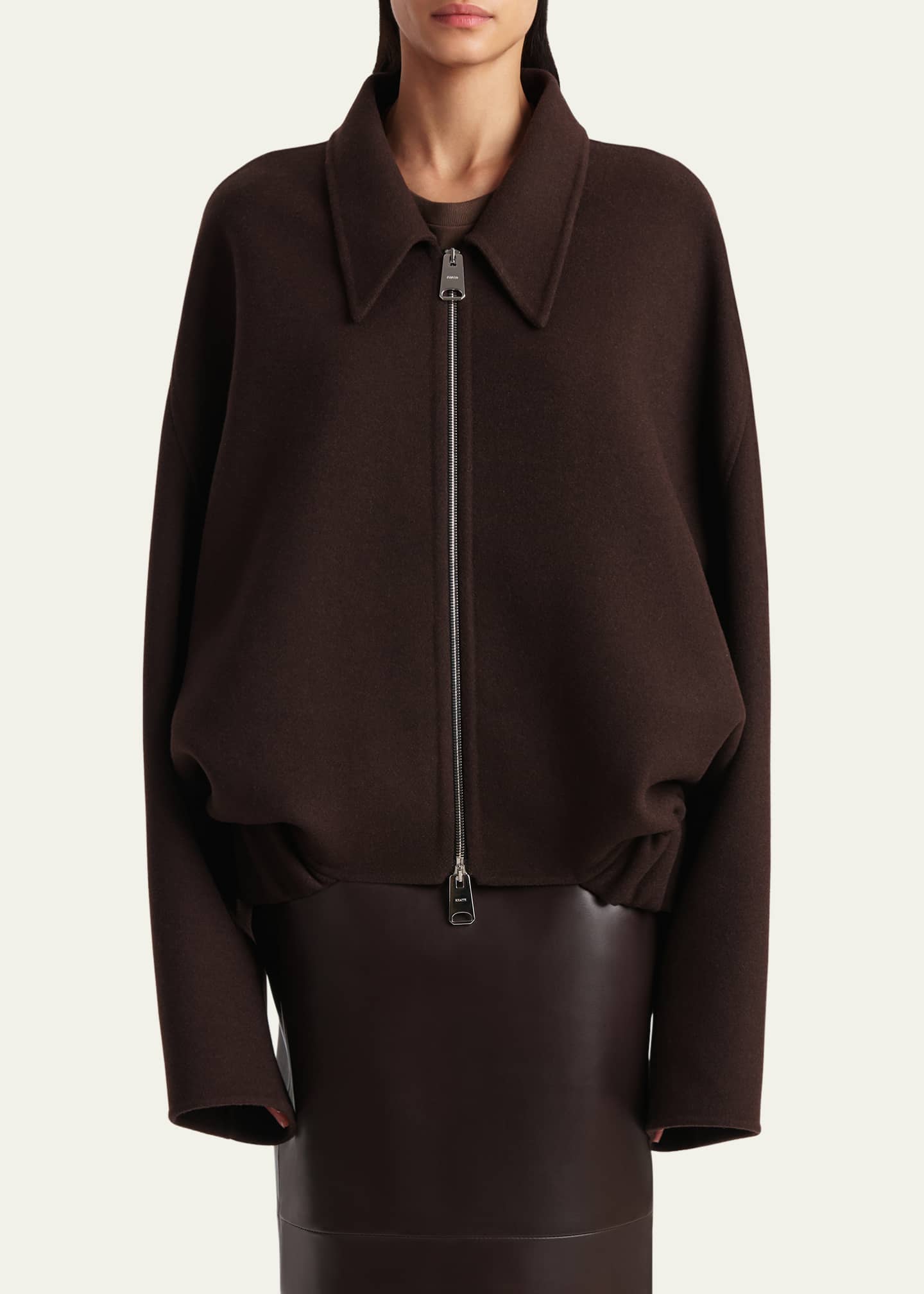 Odin Oversized Double-Face Wool Jacket