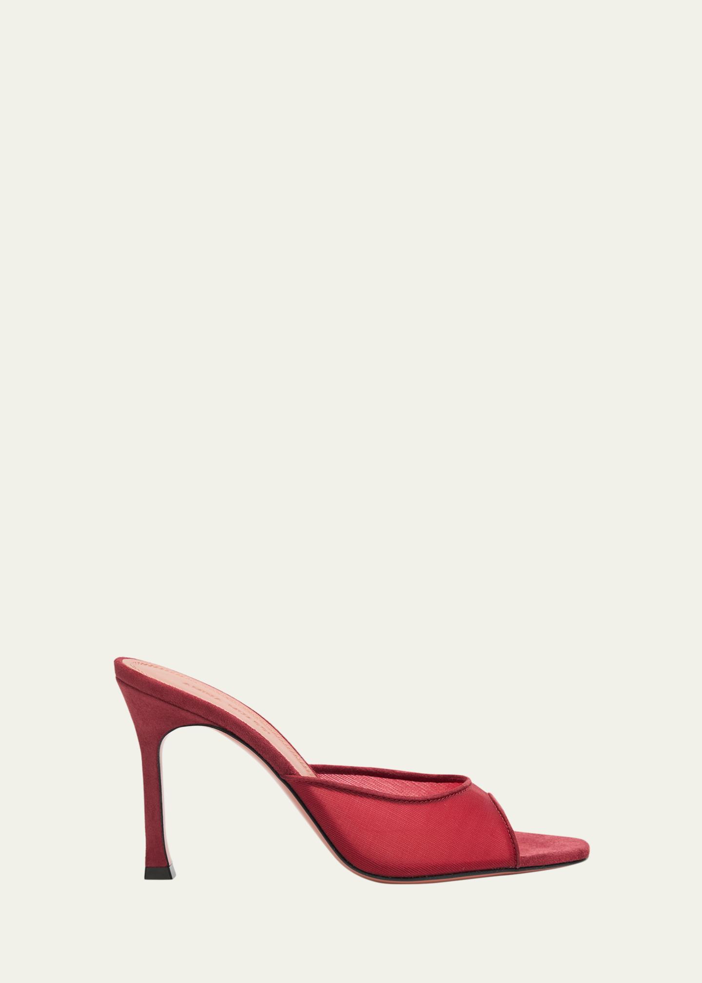 Bergdorf Goodman 95mm Alexa Mesh Mule Pumps