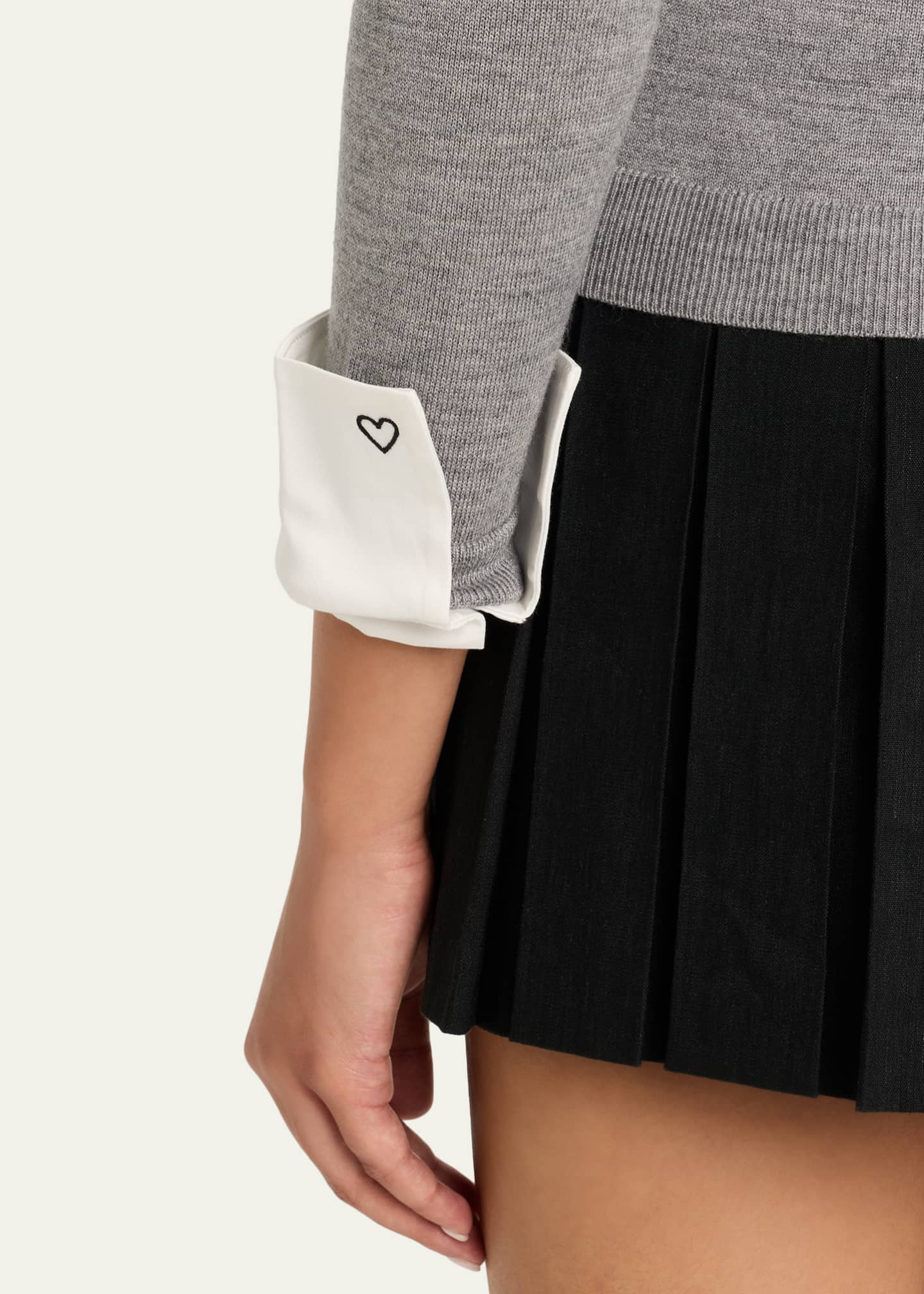 alice+olivia グレートレーナー Alice + Olivia Porla Collared Sweater - Bergdorf Goodman