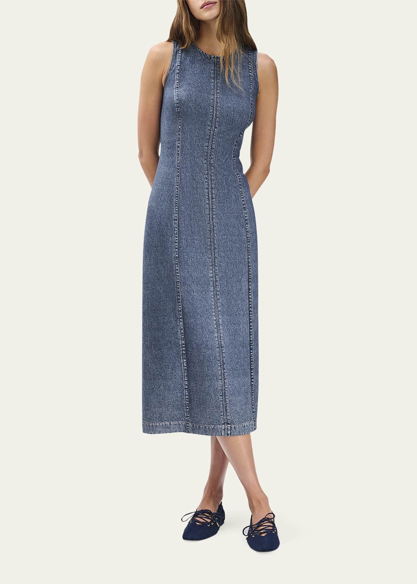 boned midi dress Melody Bone Eyelet Midi Dress
