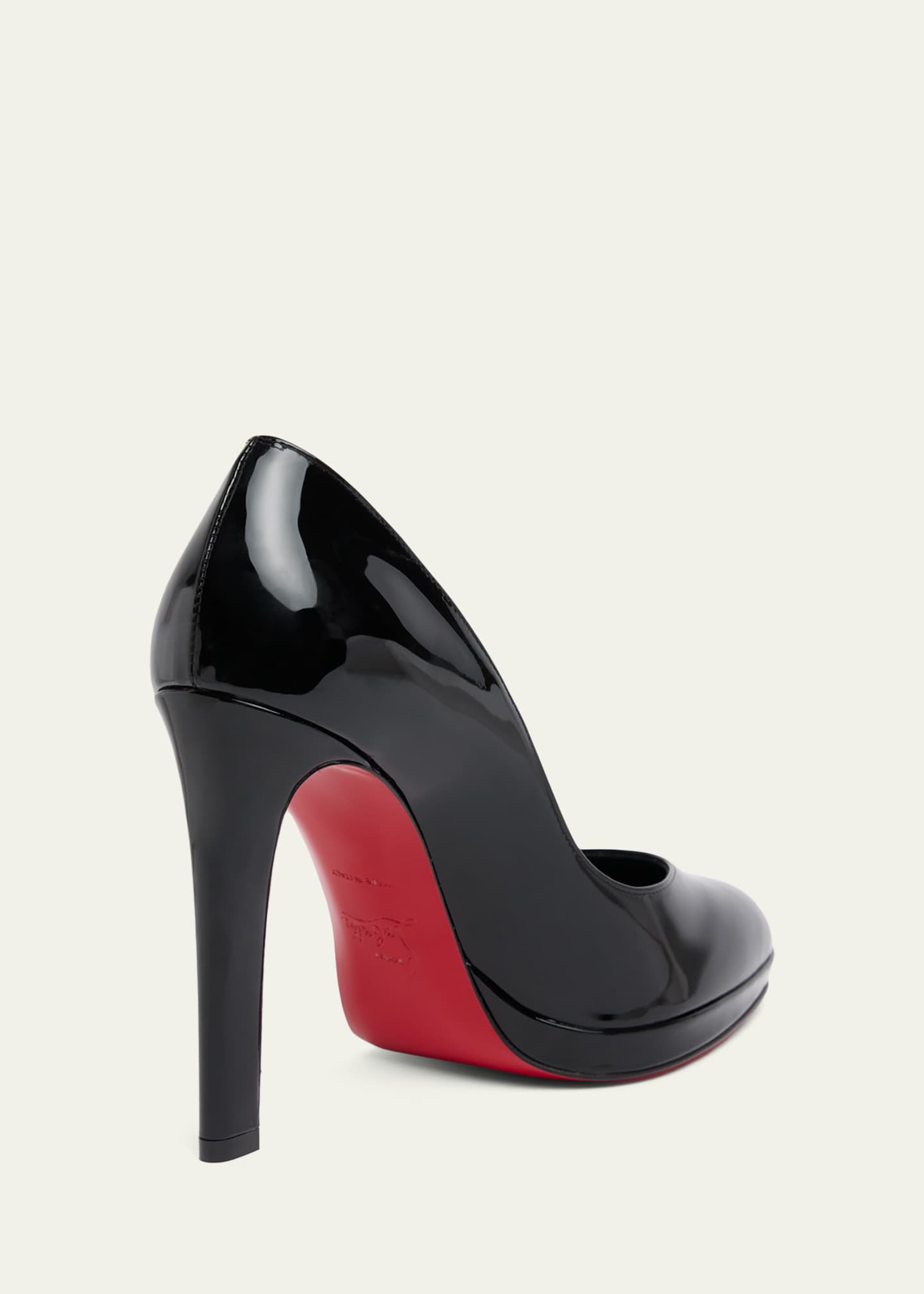 Christian Louboutin 120mm Fannylove Alta Patent Leather Pumps