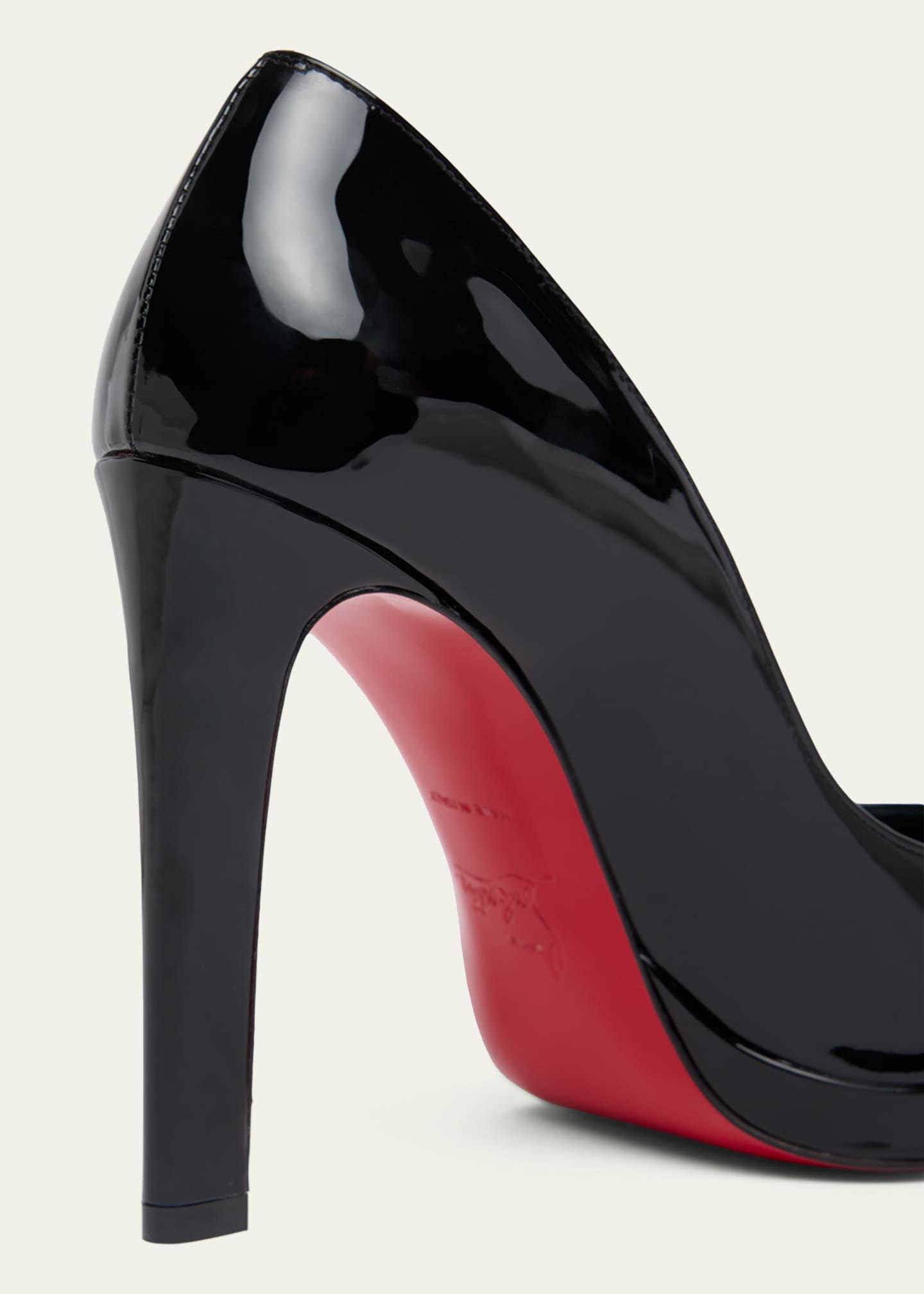Christian Louboutin 120mm Fannylove Alta Patent Leather Pumps