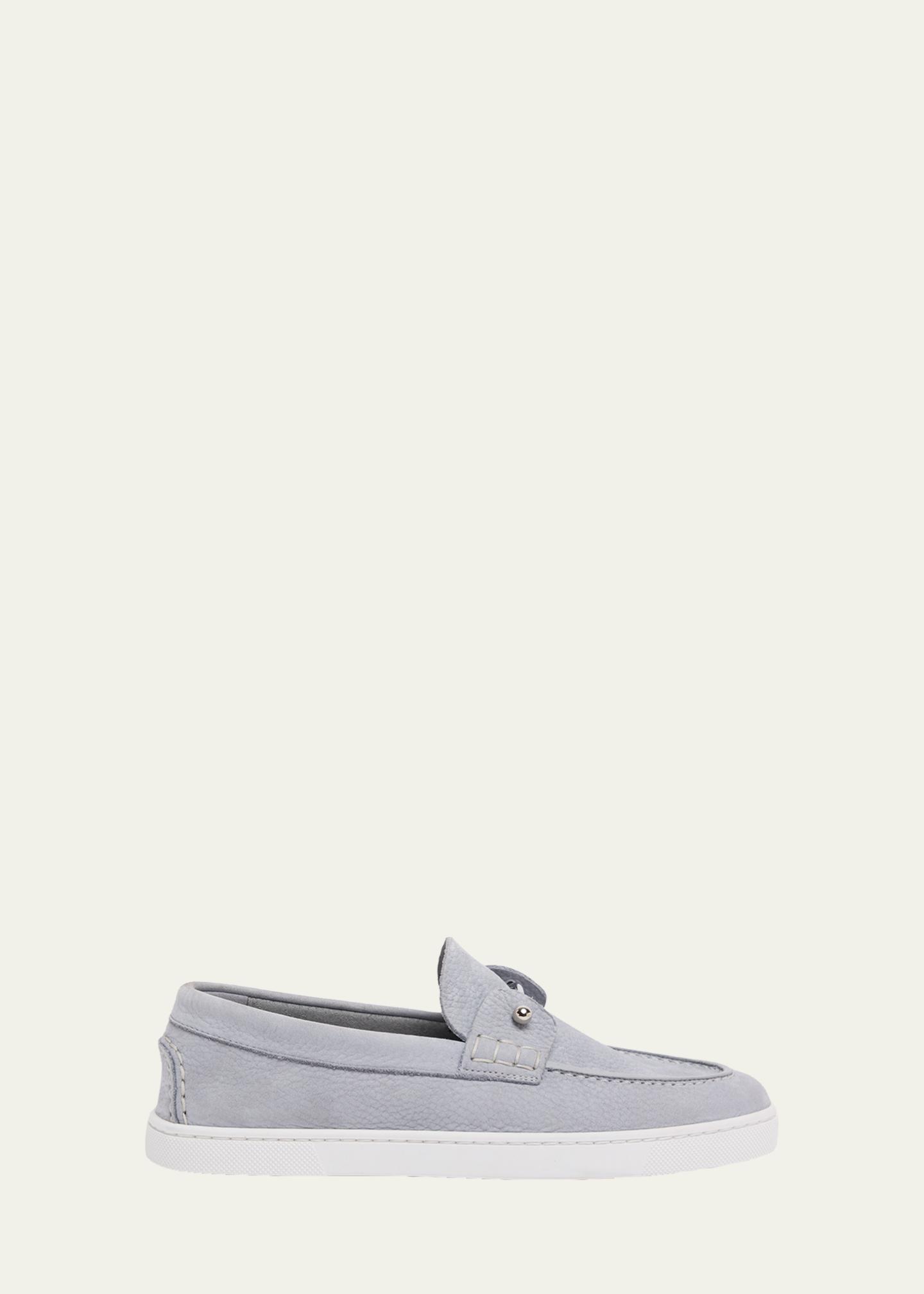 Christian Louboutin MENS Chambeliboat Grey Boat Shoe Christian Louboutin Men main image 4