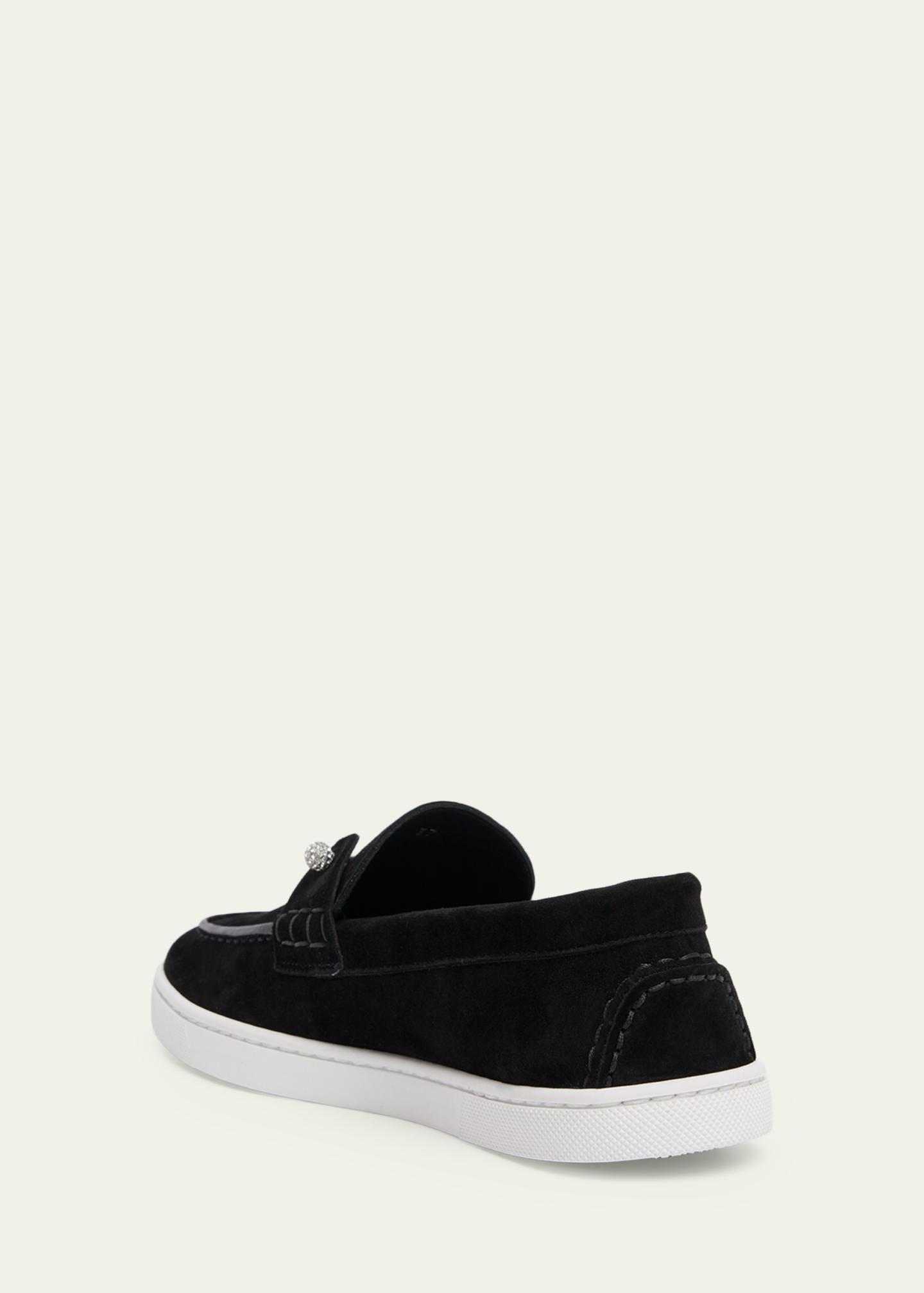 Christian Louboutin Chambeliboat Donna Suede Boat Shoes  display picture 1