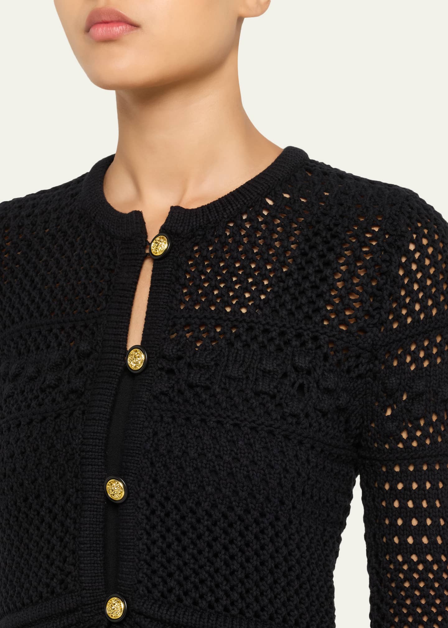 Kiva Ruffled Knit Cardigan