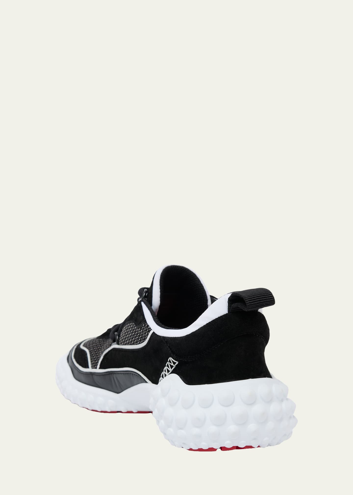 Christian Louboutin Mara Mixed Leather Runner Sneakers - Bergdorf