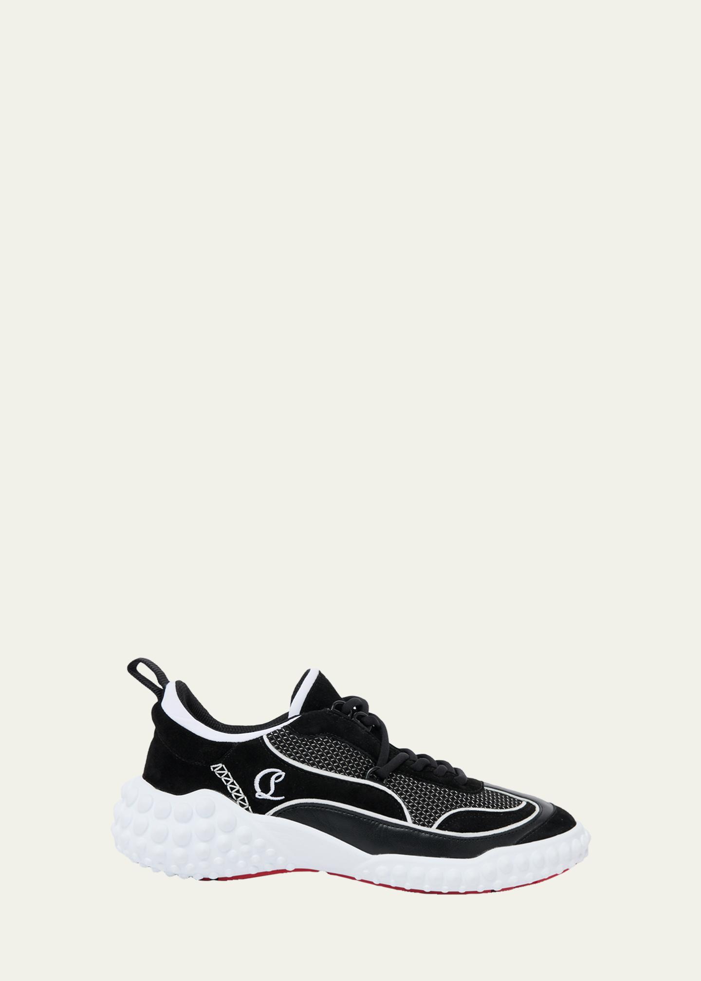 Christian Louboutin Mara Mixed Leather Runner Sneakers - Bergdorf