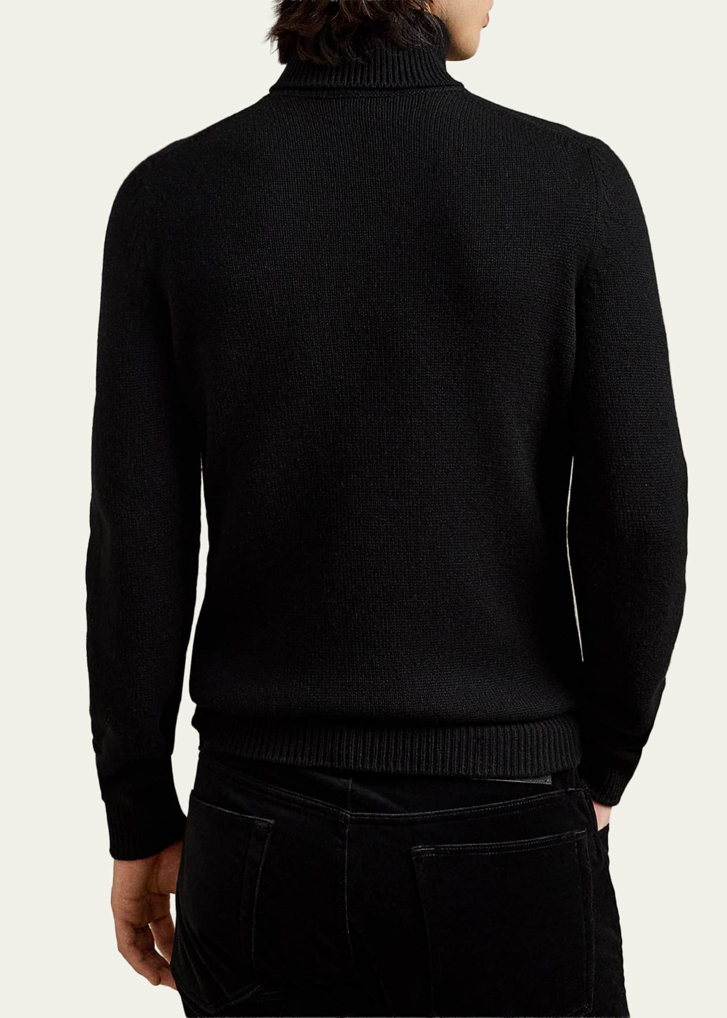 Ralph Lauren Purple Label Men's Cashmere Knit Ski Polar Bear