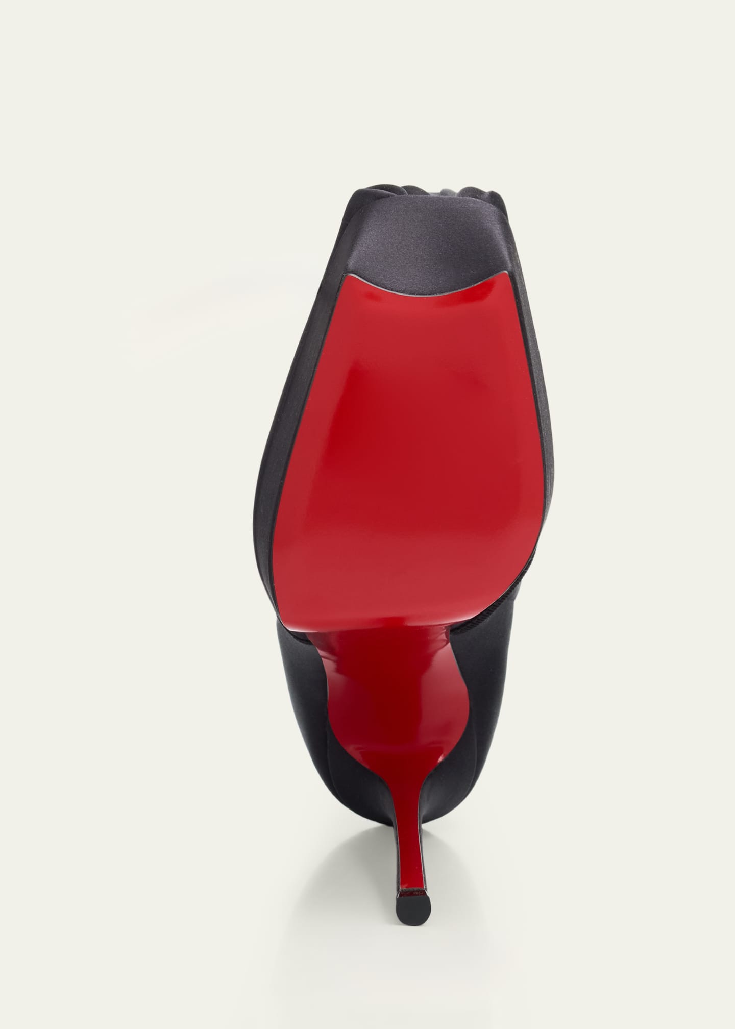 Christian Louboutin 160mm Pavlova Satin Platform Booties