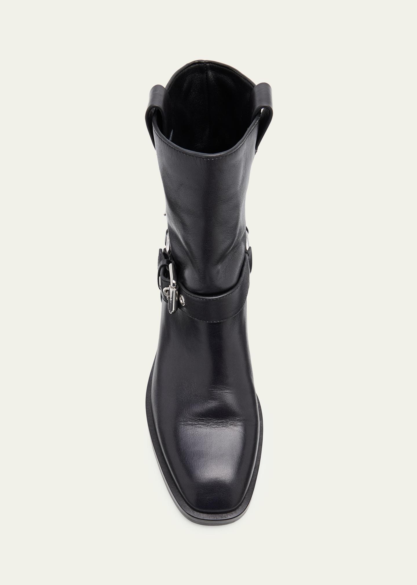 3.1 Phillip Lim Alexa Leather Moto Boots - Bergdorf Goodman