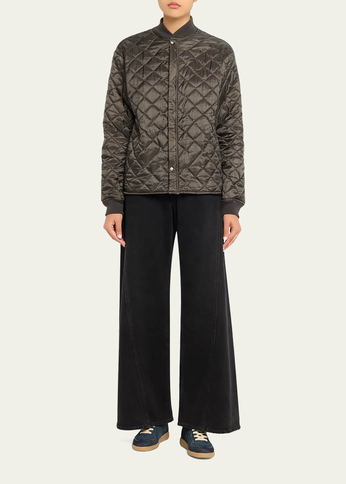 Maison Margiela Replica Denim T-Toe Low-Top Sneakers - Bergdorf