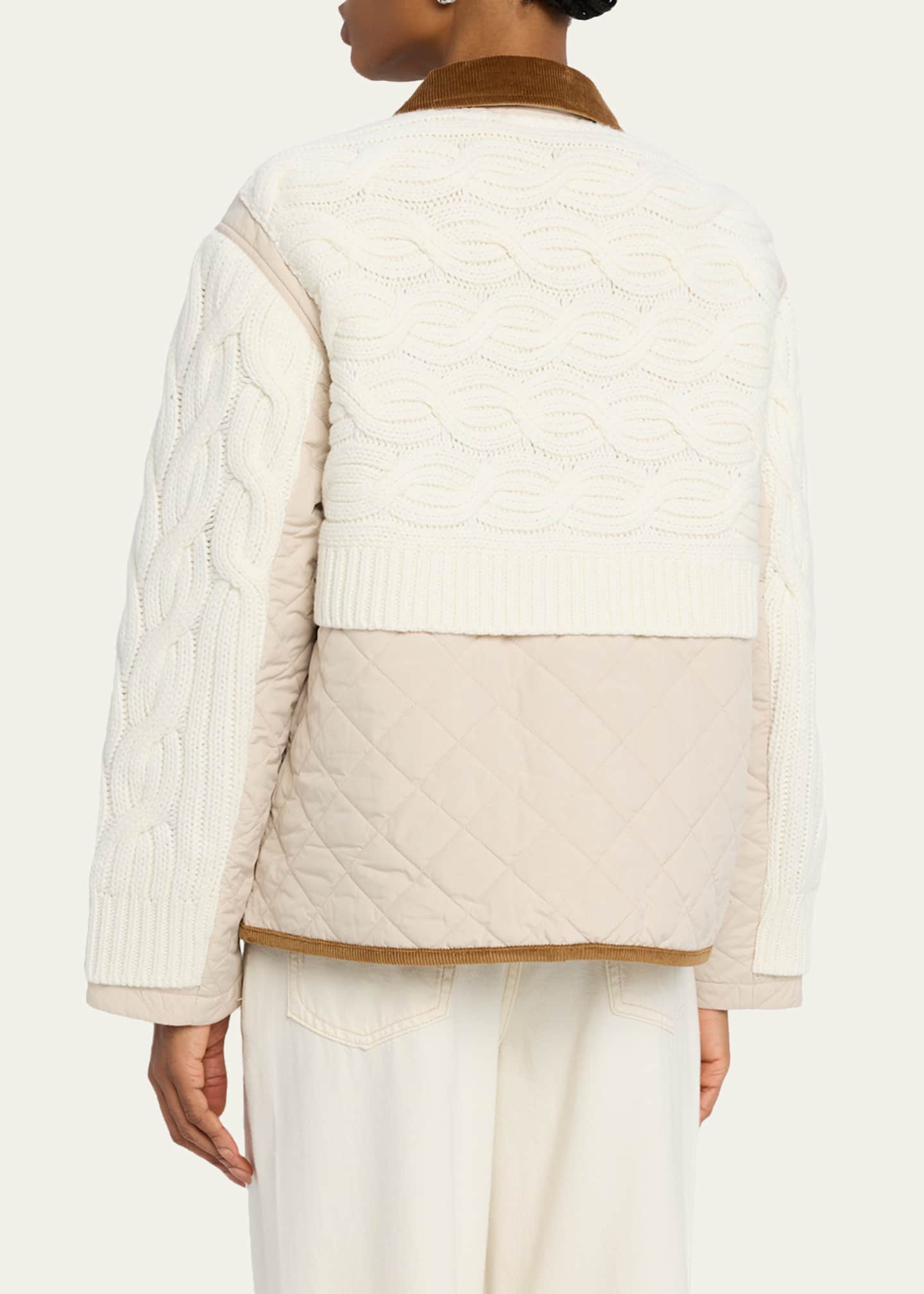Rag & Bone - rag & bone（ラグアンドボーン） レディース アウター ジャケット Rag & Bone Ivy Mixed-Media Jacket - Bergdorf Goodman