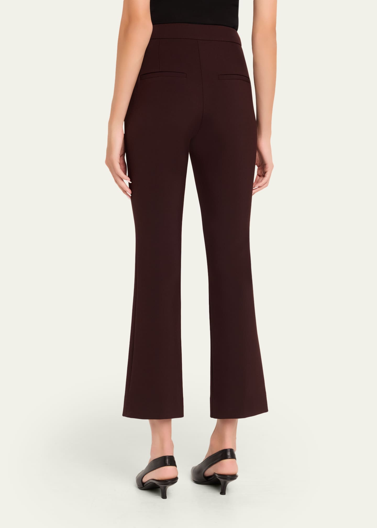 Veronica Beard Arte Kick-Flare Pants Image 3 of 5
