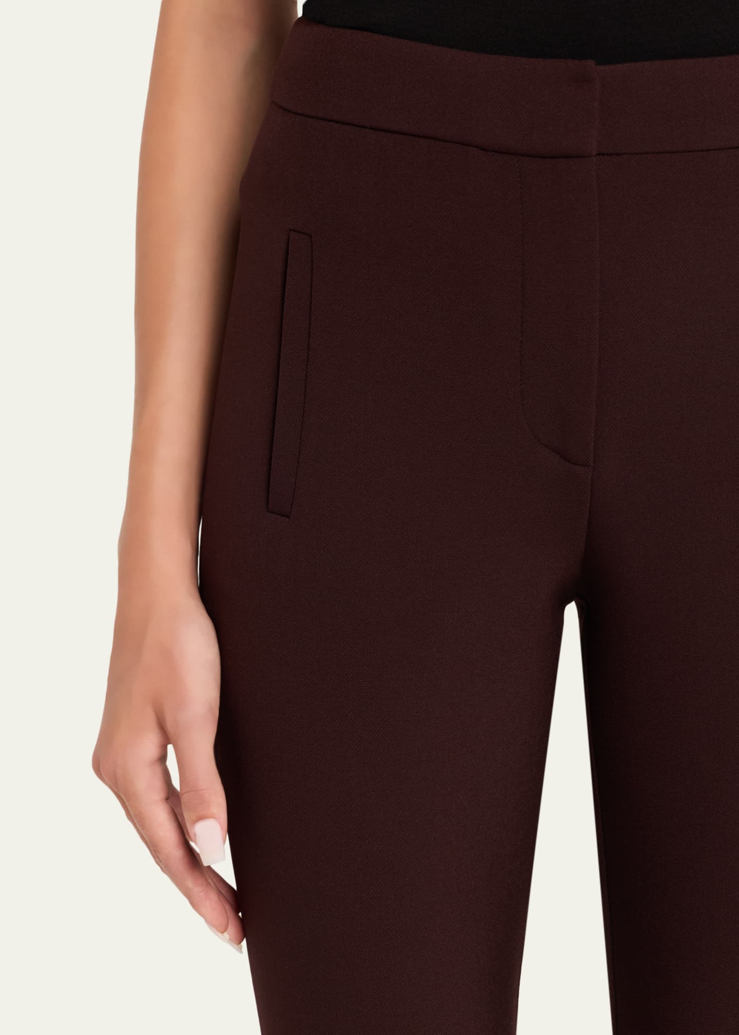 Veronica Beard Arte Kick-Flare Pants Image 5 of 5