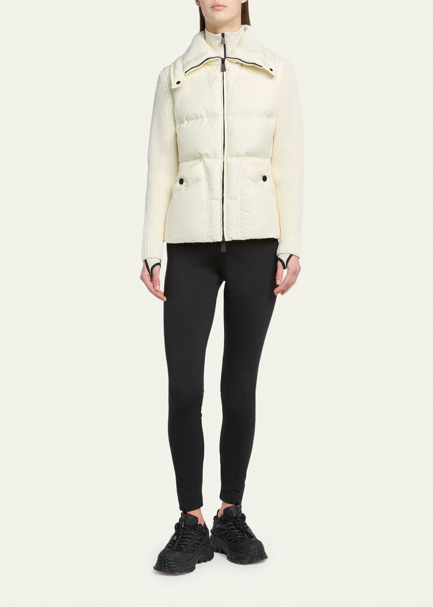 MONCLER モンクレール　ニット MONCLER（モンクレール） カシミヤ混 ケーブル タートルネック ニット