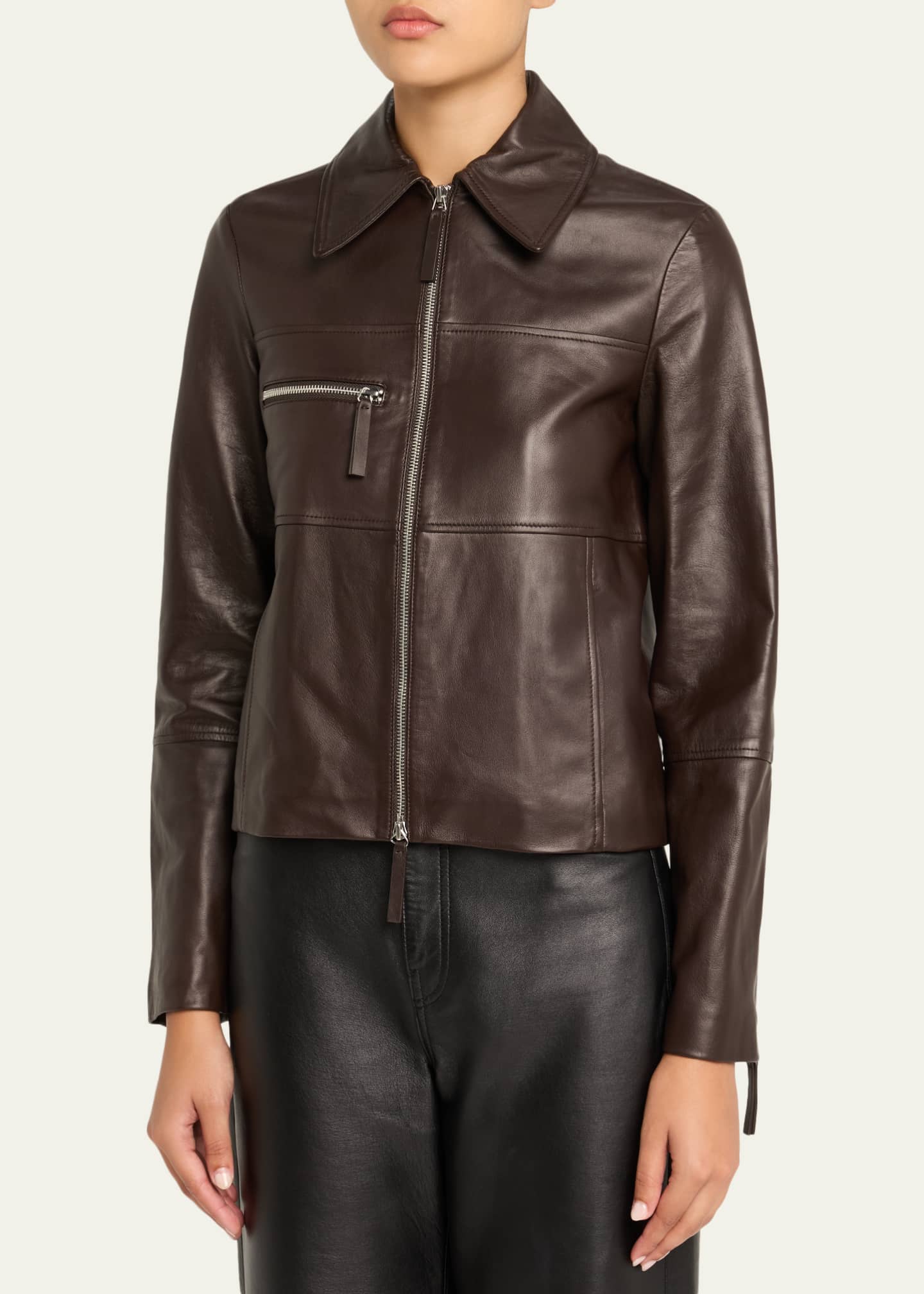 Proenza Schouler Annabel Leather Jacket - Bergdorf Goodman