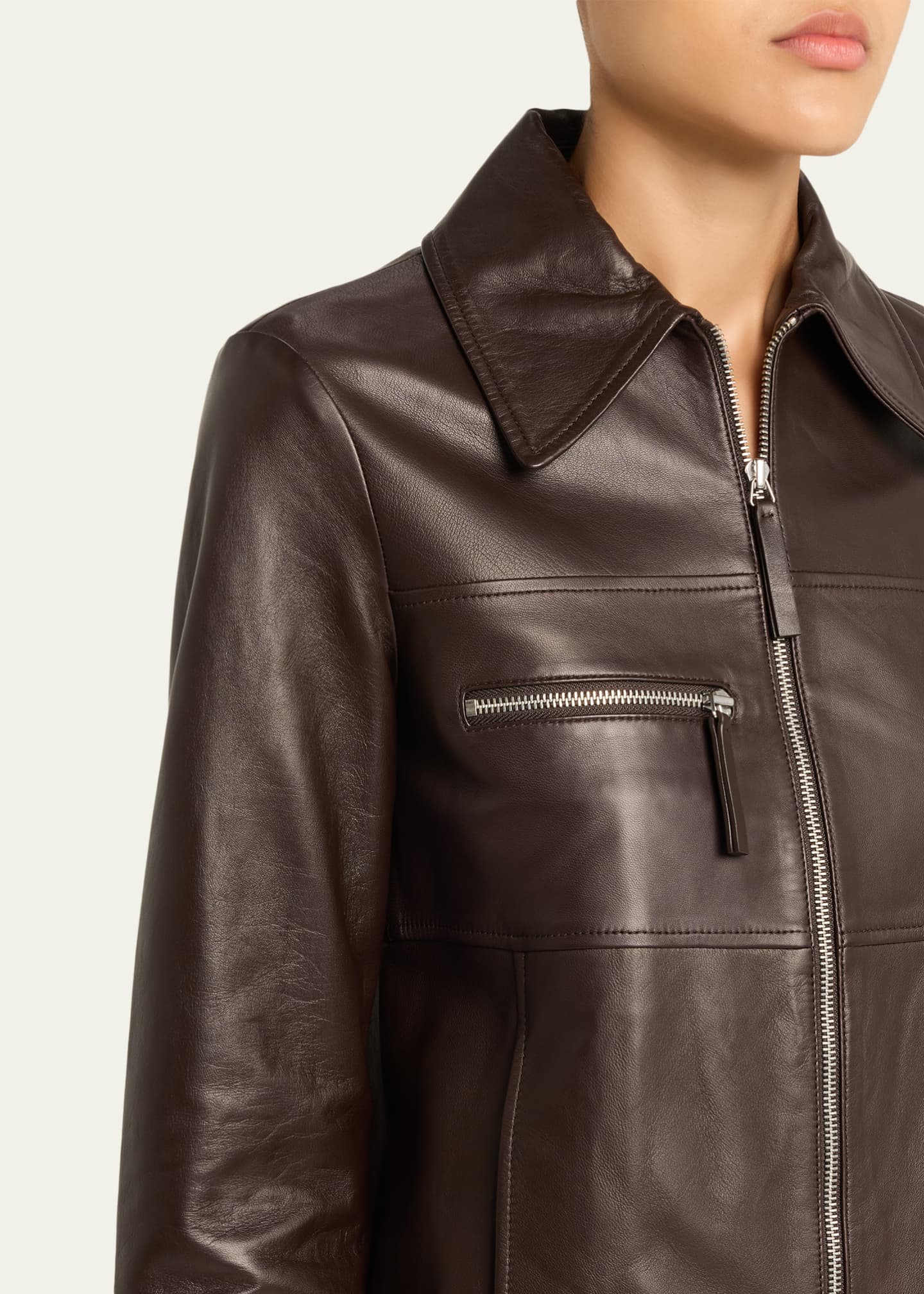 Proenza Schouler Annabel Leather Jacket - Bergdorf Goodman