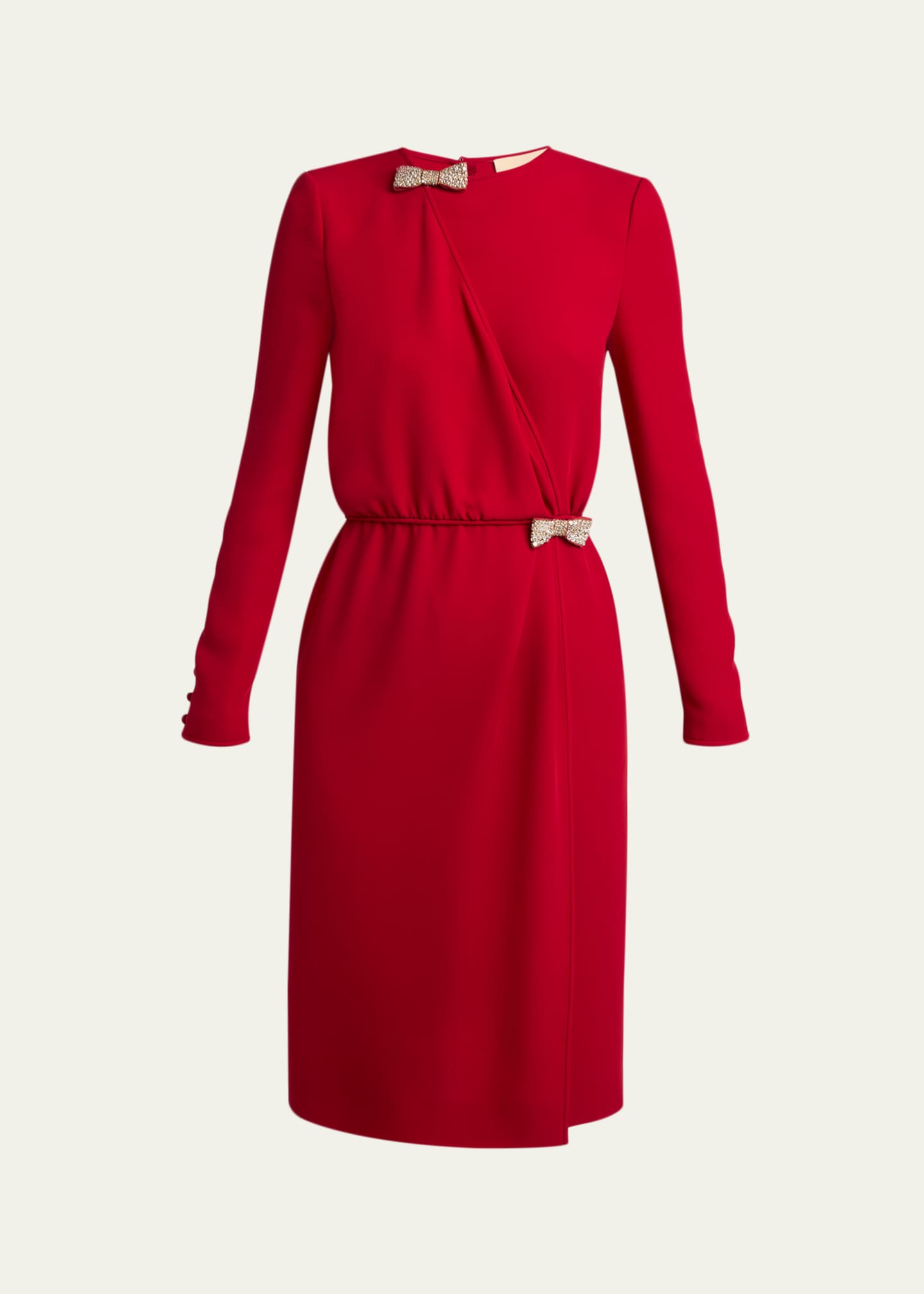 fitted lace wedding dress Red Bow Detail Long Sleeve Sweatshirt Maternity Mini Dress  PinkBlush