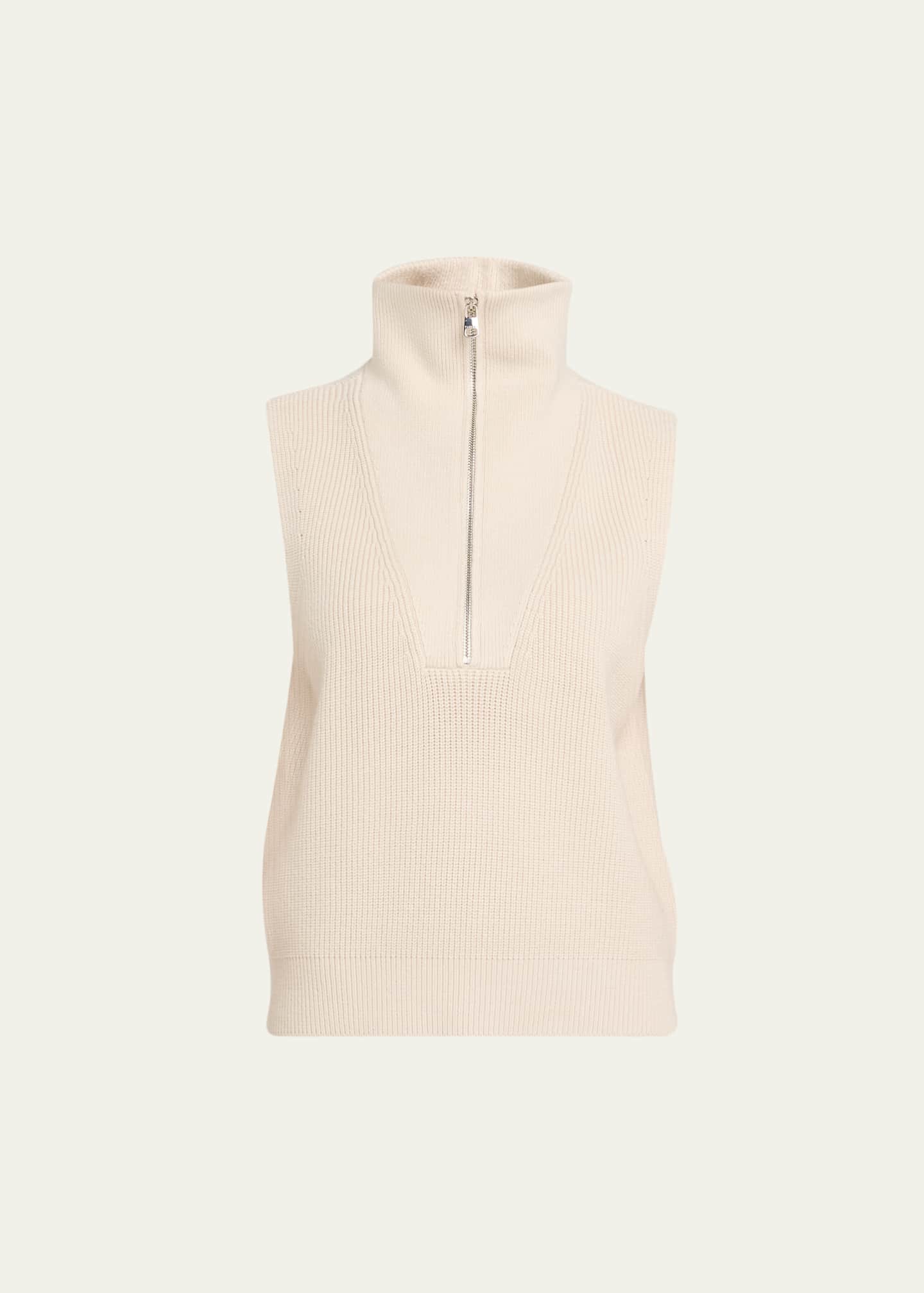 Varley Amina Half-Zip Knit Pullover - Bergdorf Goodman