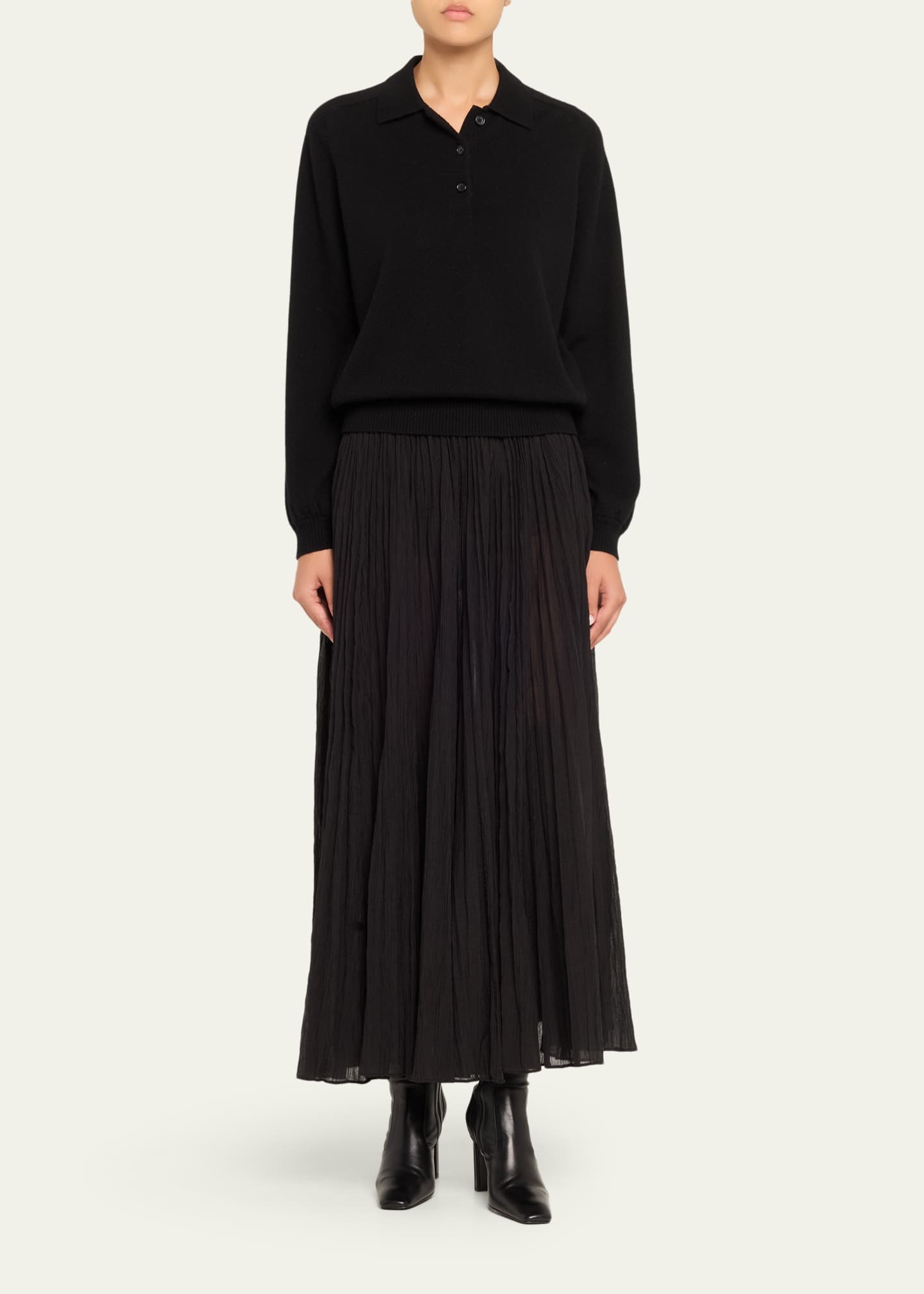Nappa Leather Over-The-Knee Boots