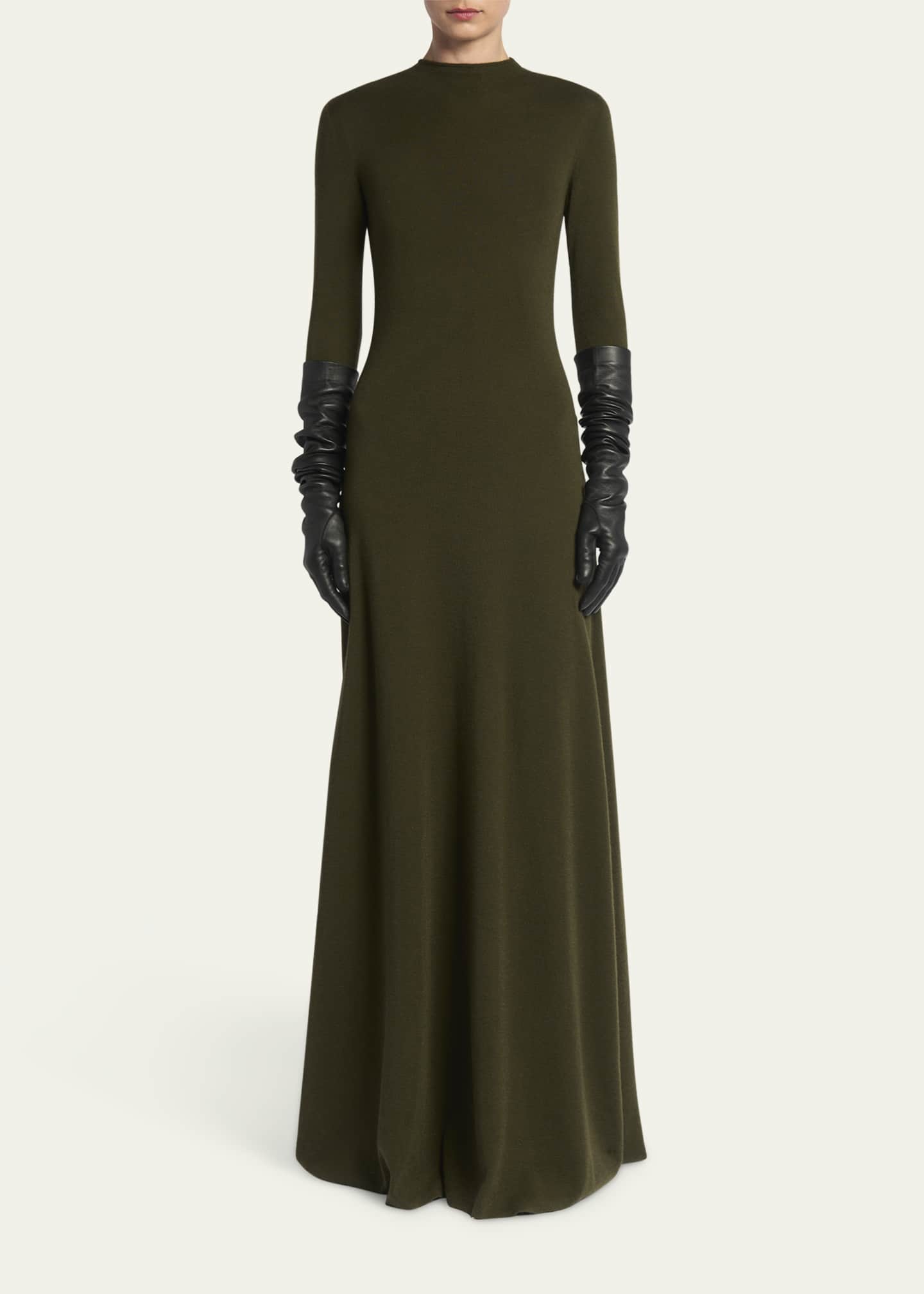 TOM FORD Knit Long-Sleeve Maxi Dress - Bergdorf Goodman