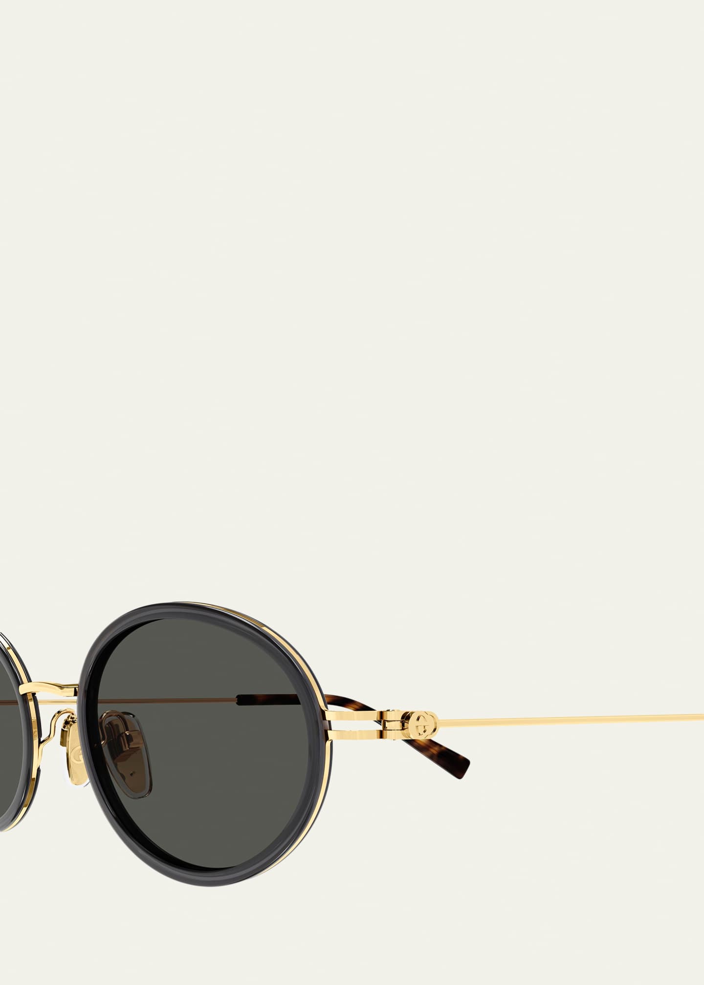 小物 1998 GUCCI oval sunglasses Gucci Sunglasses 1998 Vintage Honey Brown Green Wrap GG 1437/S DG6