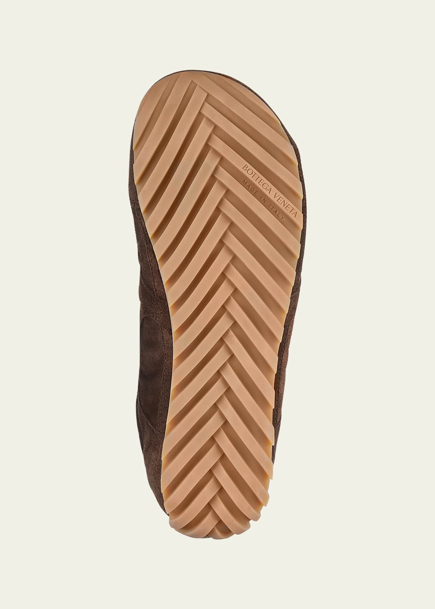 Bottega Veneta Orbit Flash Suede Low-Top Sneakers - Bergdorf Goodman