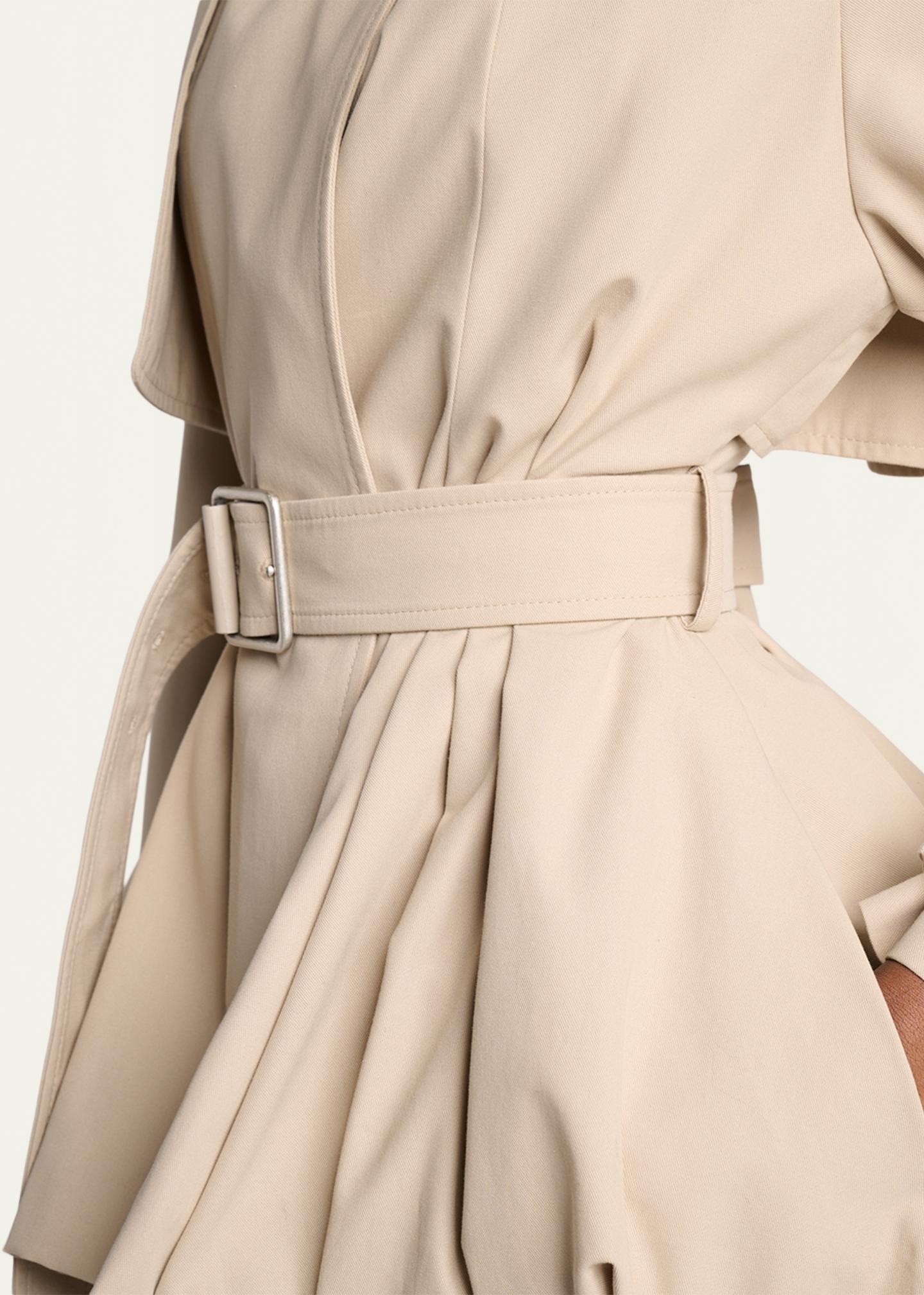 Loewe Belted Bubble Trench Jacket - Bergdorf Goodman