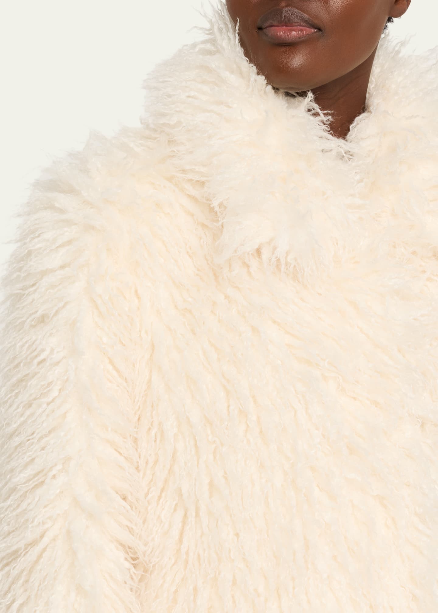 Cinq a Sept Geraldine Faux Fur Coat - Bergdorf Goodman