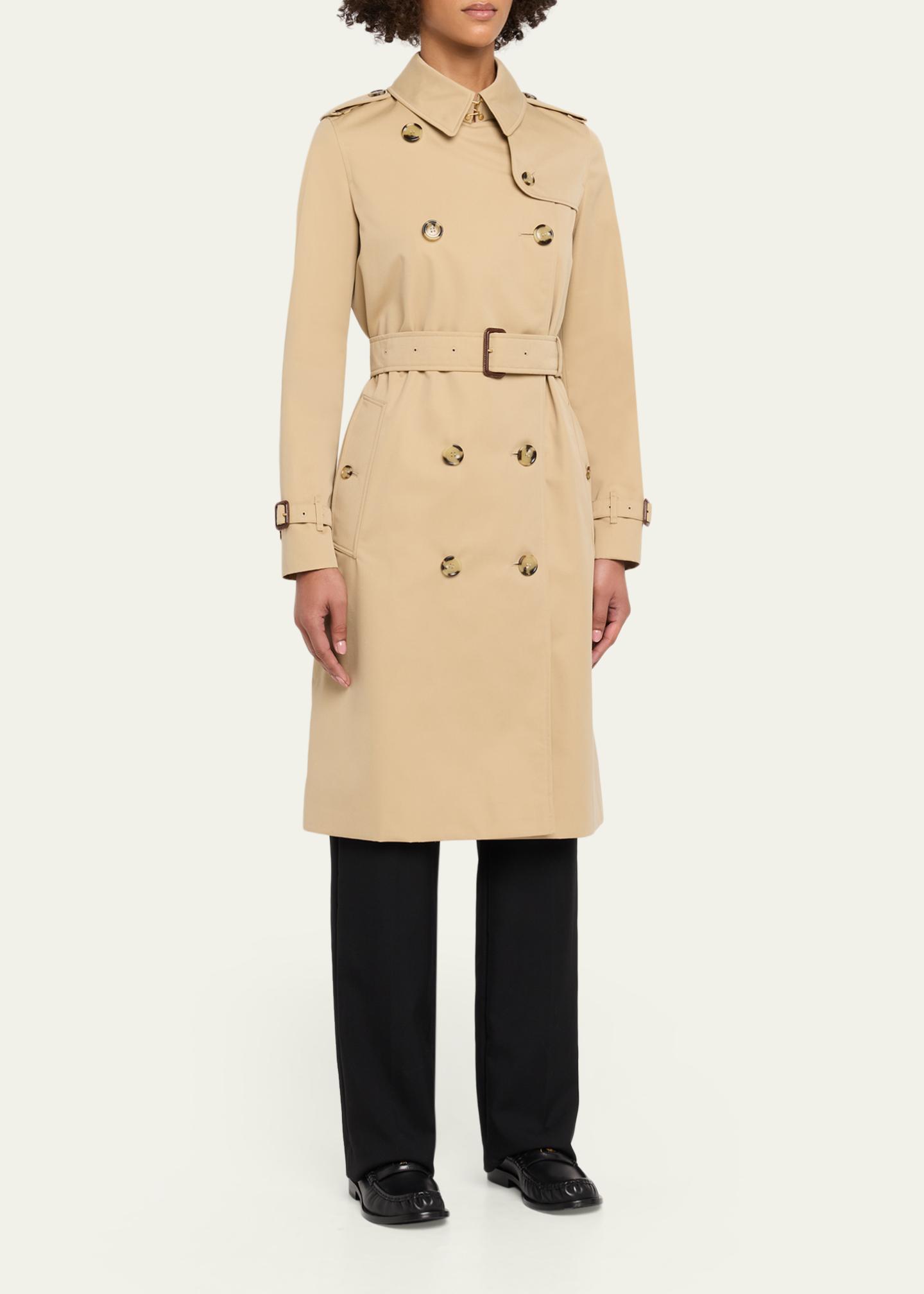 Burberry Kensington Long Trench Coat - Bergdorf Goodman