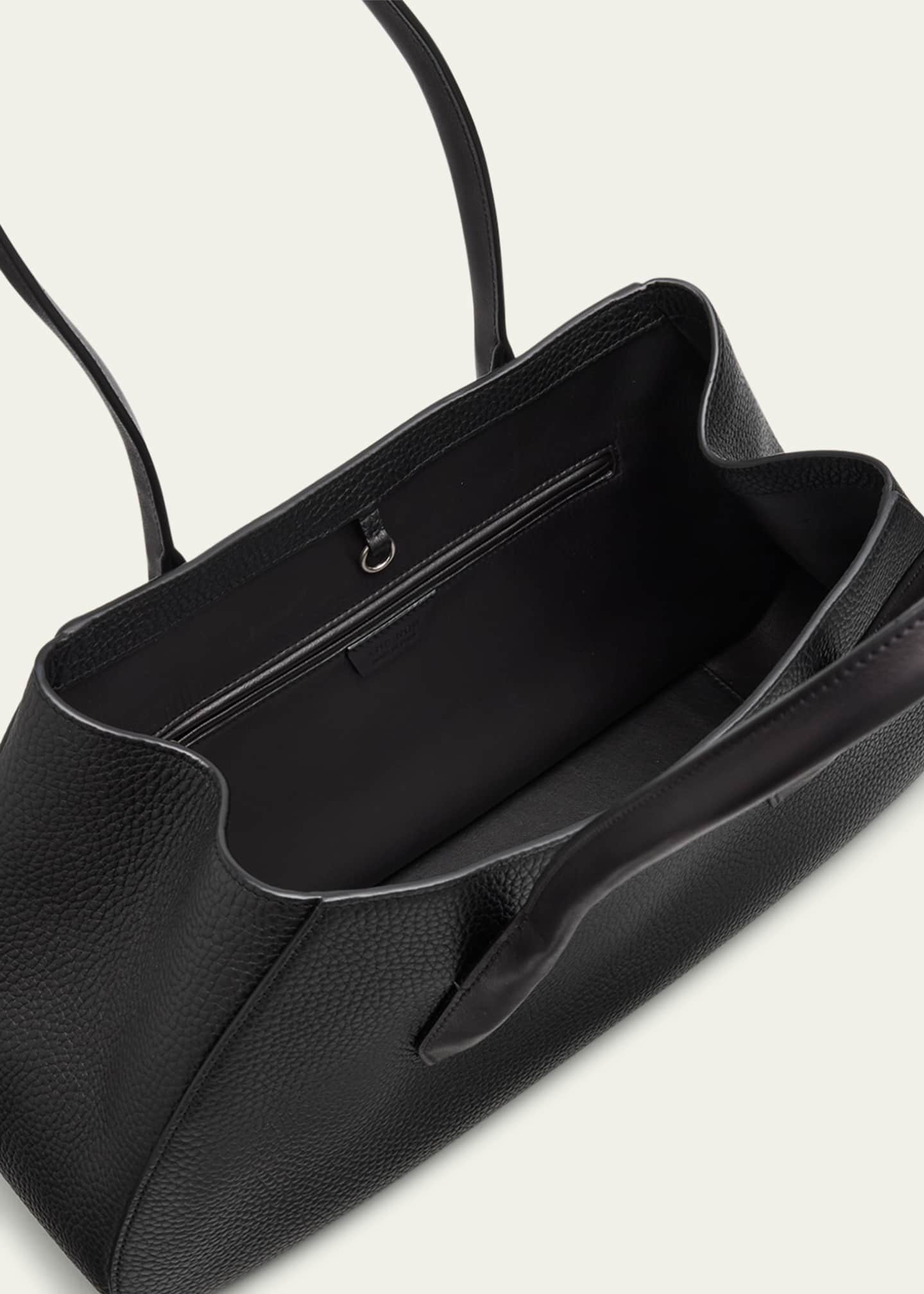 THE ROW Alger Geometric Shoulder Bag in Leather - Bergdorf Goodman