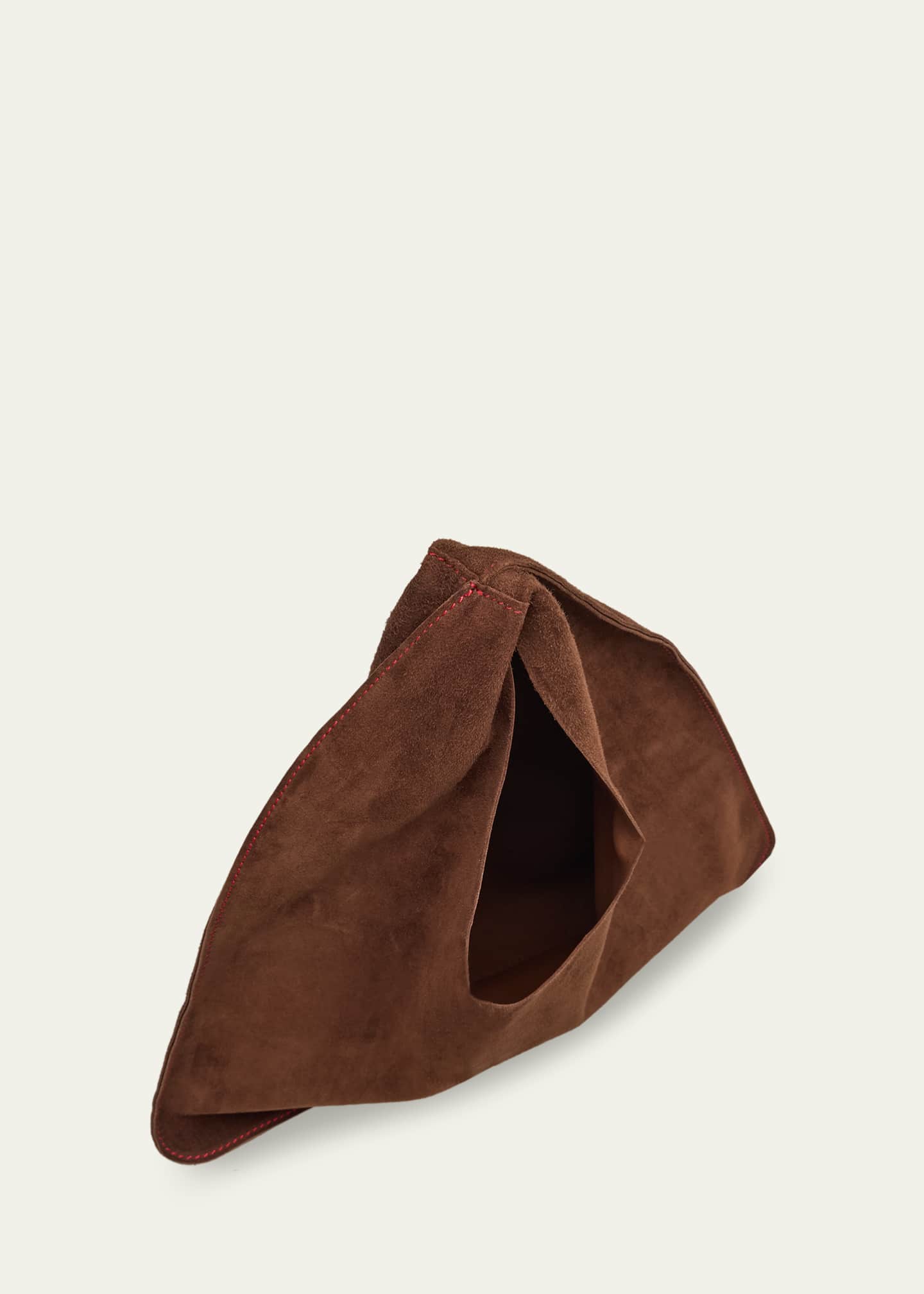 Bindle Small Shoulder Bag in Suede