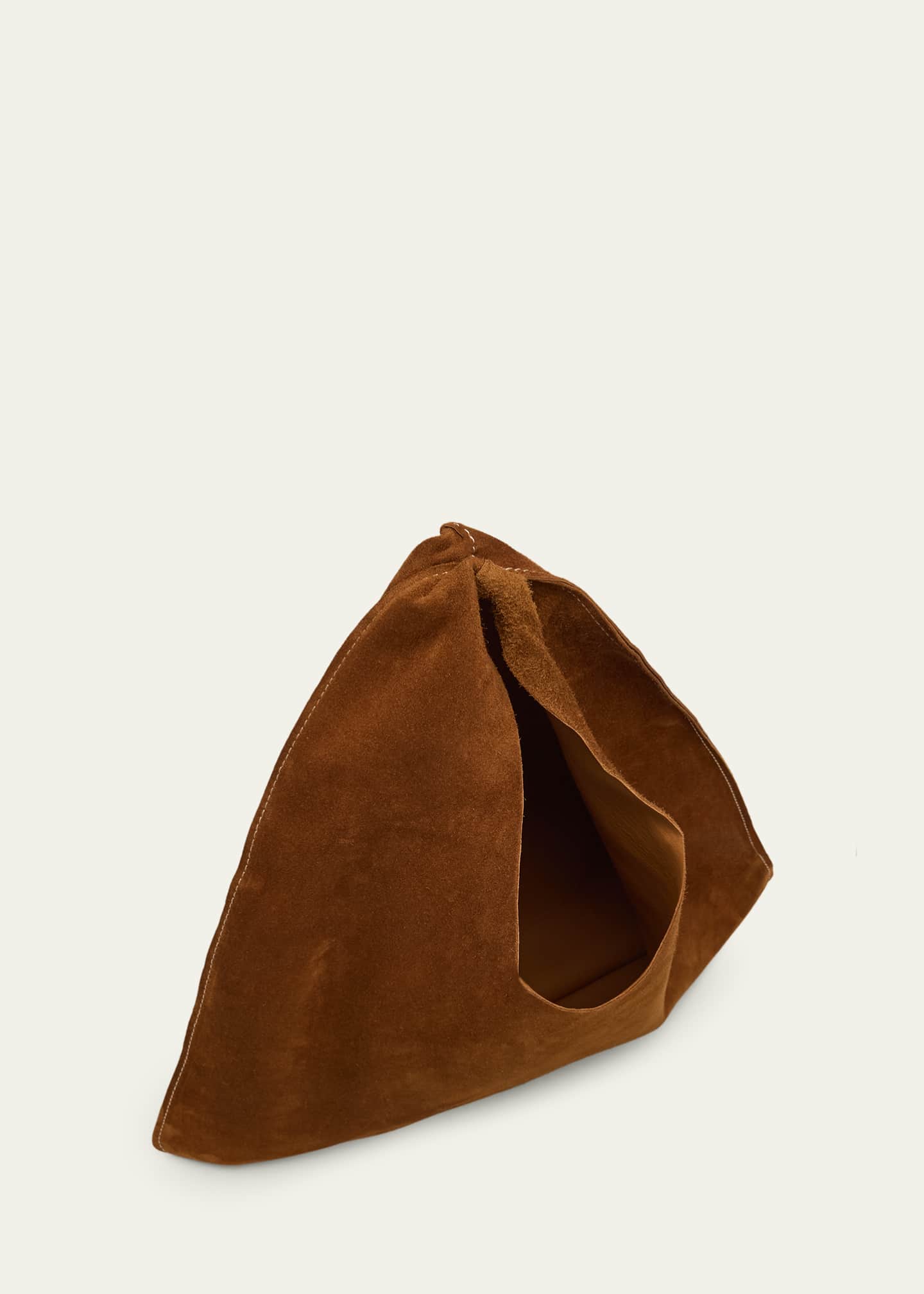 Bindle Small Shoulder Bag in Suede