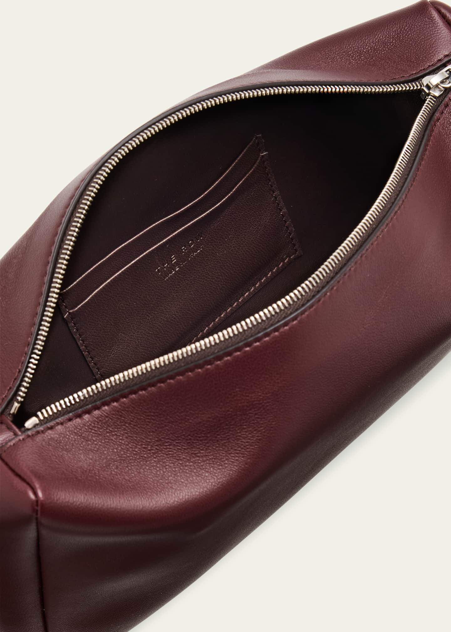 Compact Clutch Bag in Nappa Leather