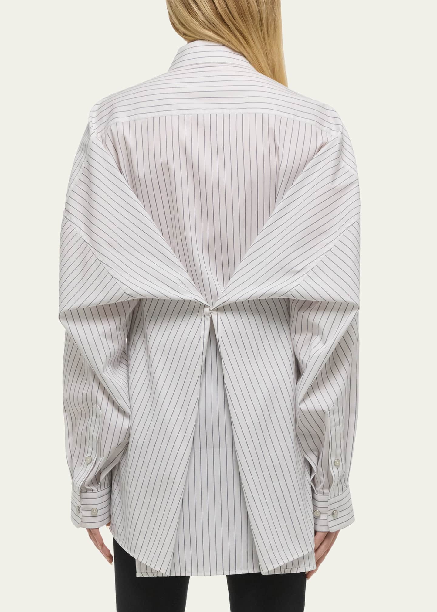 Helmut Lang Long-Sleeve Cinch Placket Shirt - Bergdorf Goodman
