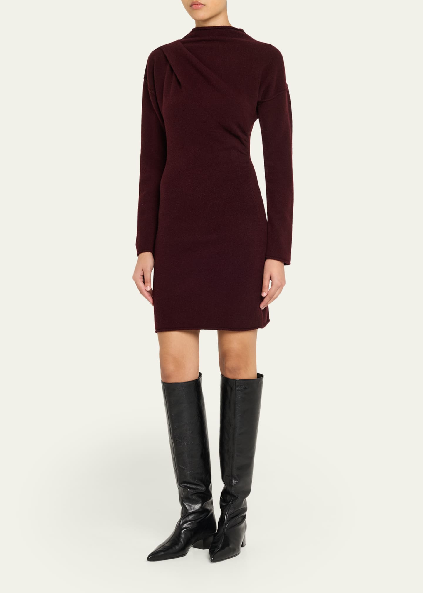 helmut lang knit dress Helmut Lang Embellished Sweater Dress